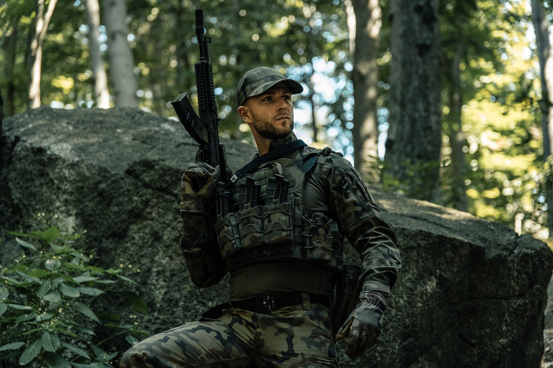 Mil-Tec Yksittäinen Lippastasku magasiinille - wz.93 Pantera PL Woodland