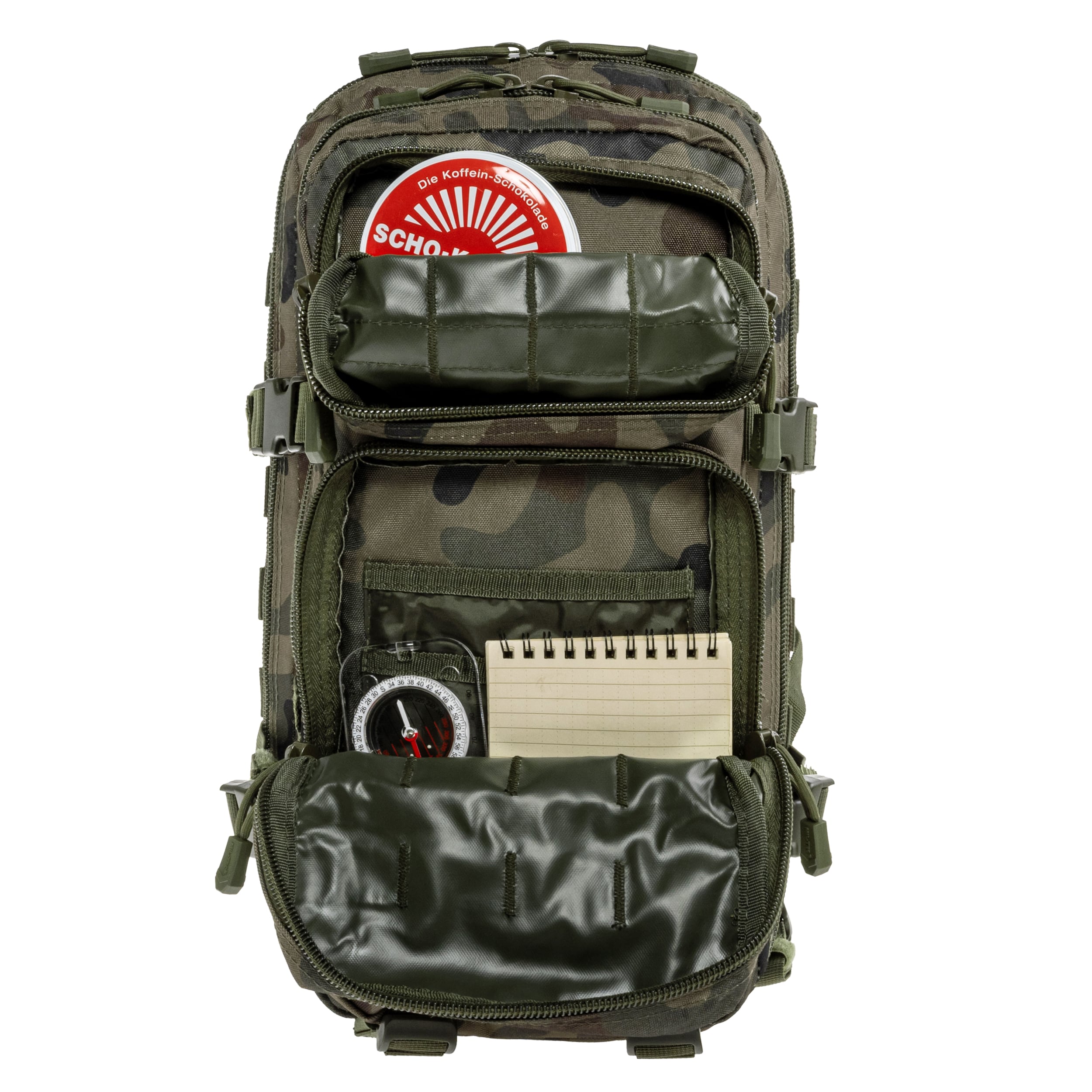 Mil-Tec Assault Pack Small 20 l Reppu - wz.93 Pantera PL Woodland