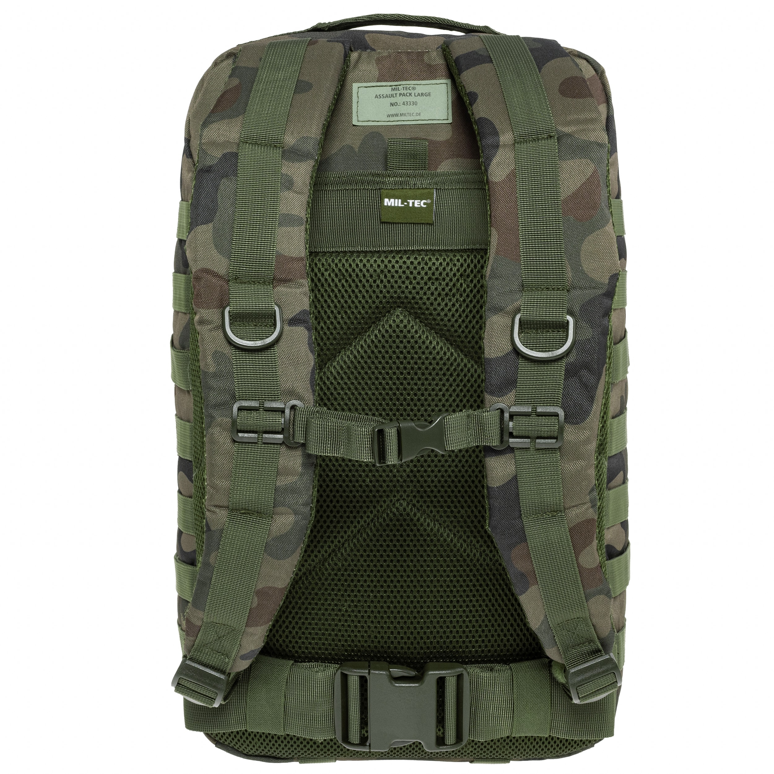 Mil-Tec Assault Pack Large 36 l Reppu - wz.93 Pantera PL Woodland
