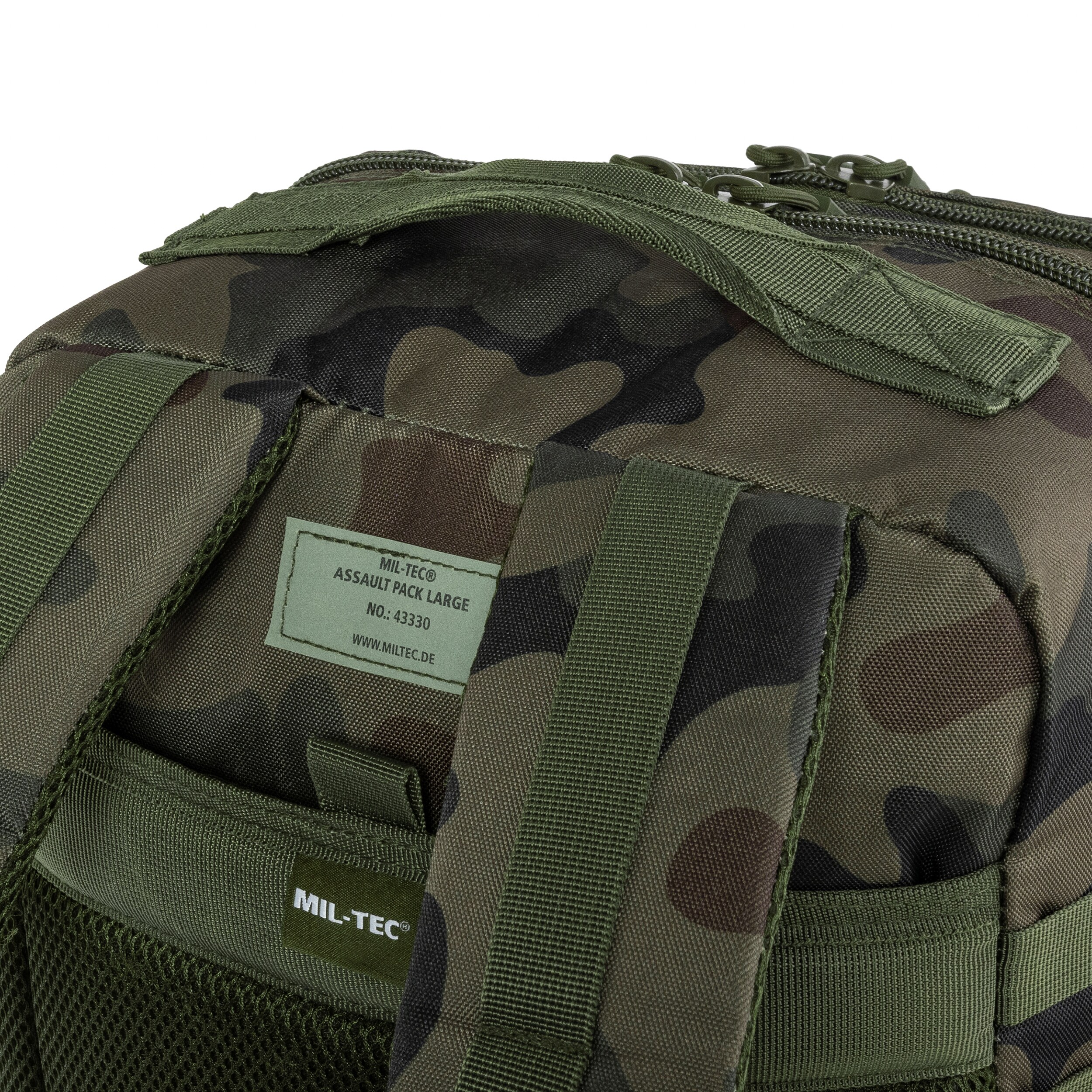 Mil-Tec Assault Pack Large 36 l Reppu - wz.93 Pantera PL Woodland