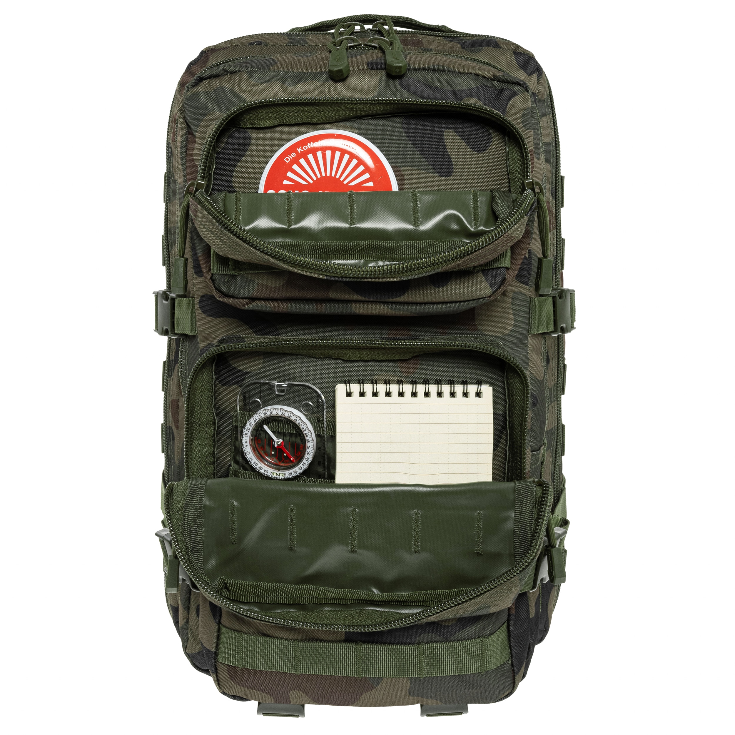 Mil-Tec Assault Pack Large 36 l Reppu - wz.93 Pantera PL Woodland