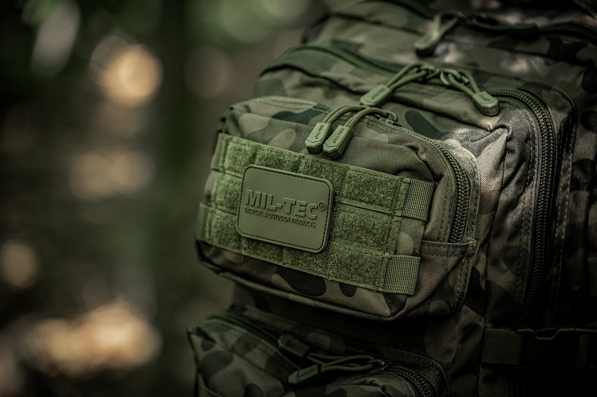 Mil-Tec Assault Pack Large 36 l Reppu - wz.93 Pantera PL Woodland