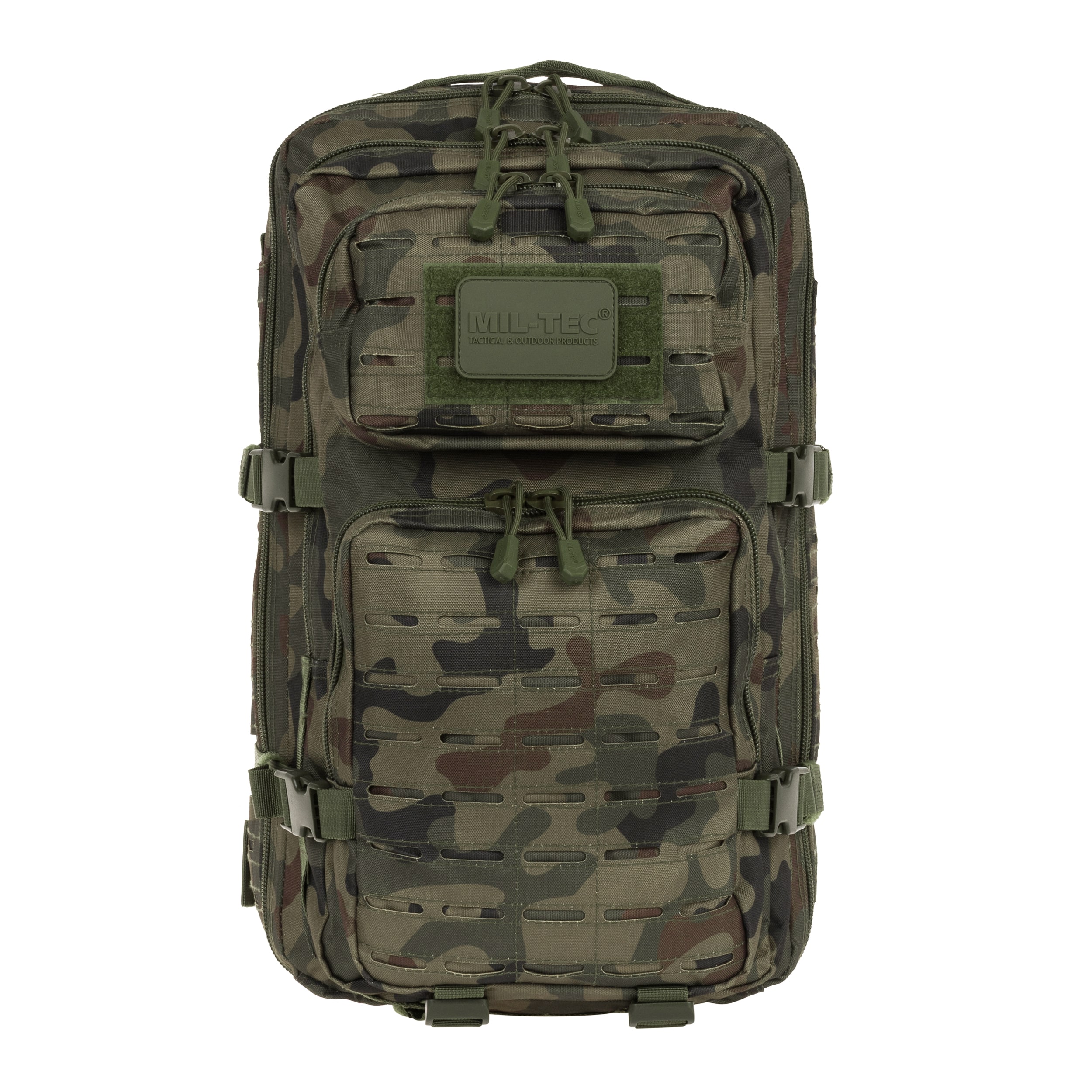 Mil-Tec Assault Pack Laser Cut Large 36 l Reppu - wz.93 Pantera PL Woodland
