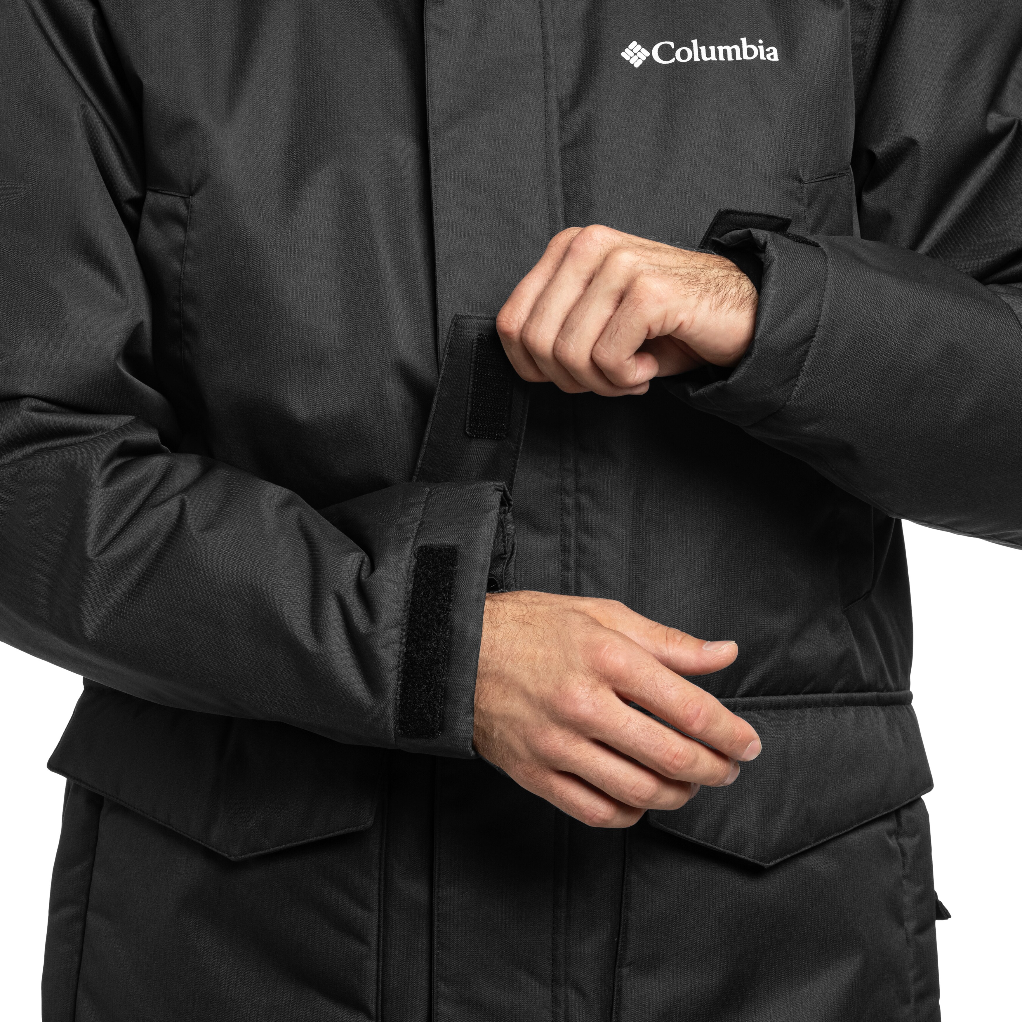 Columbia Pines Lake Parka Takki - Black