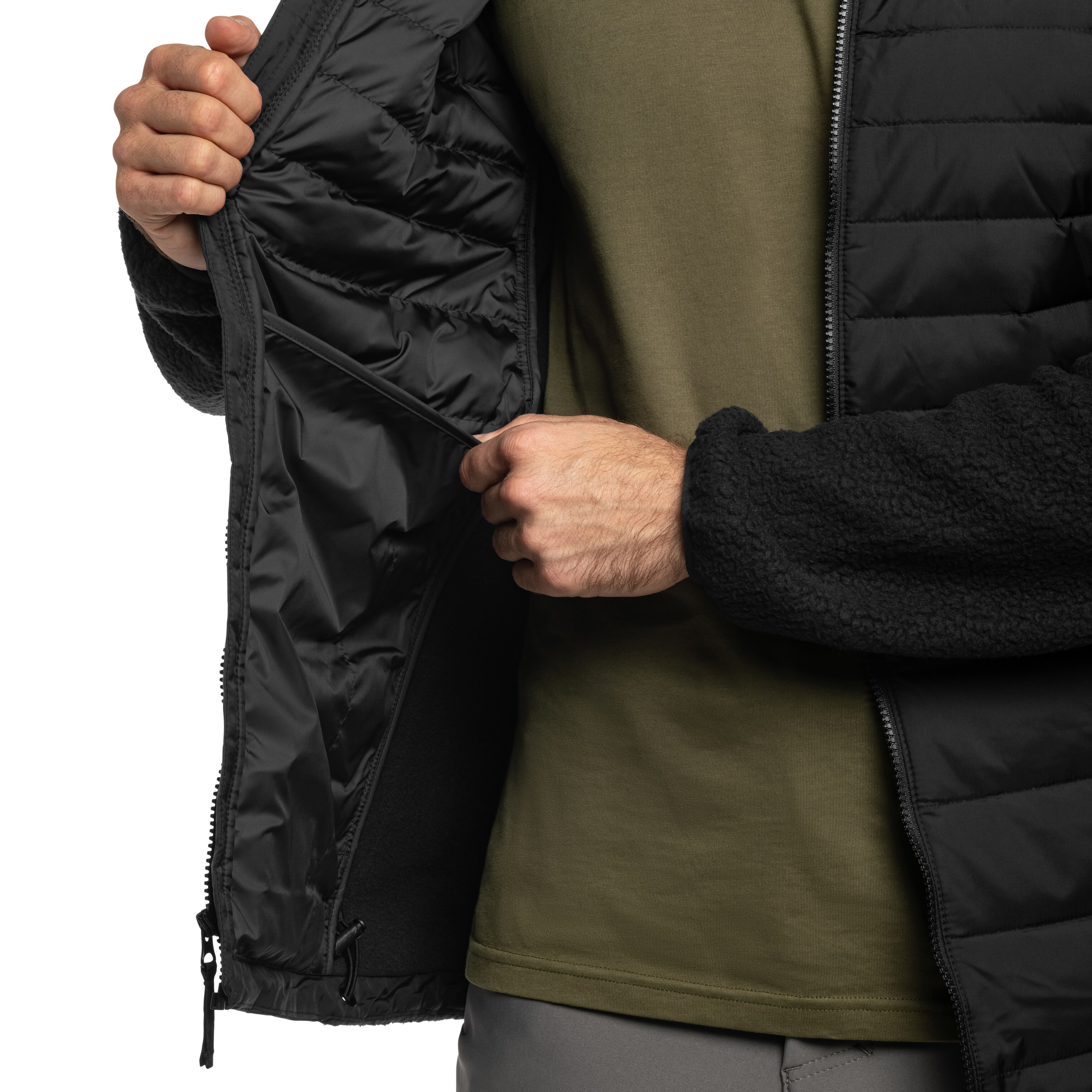 Columbia Juniper Peak Hybrid Down Jacket Takki - Black
