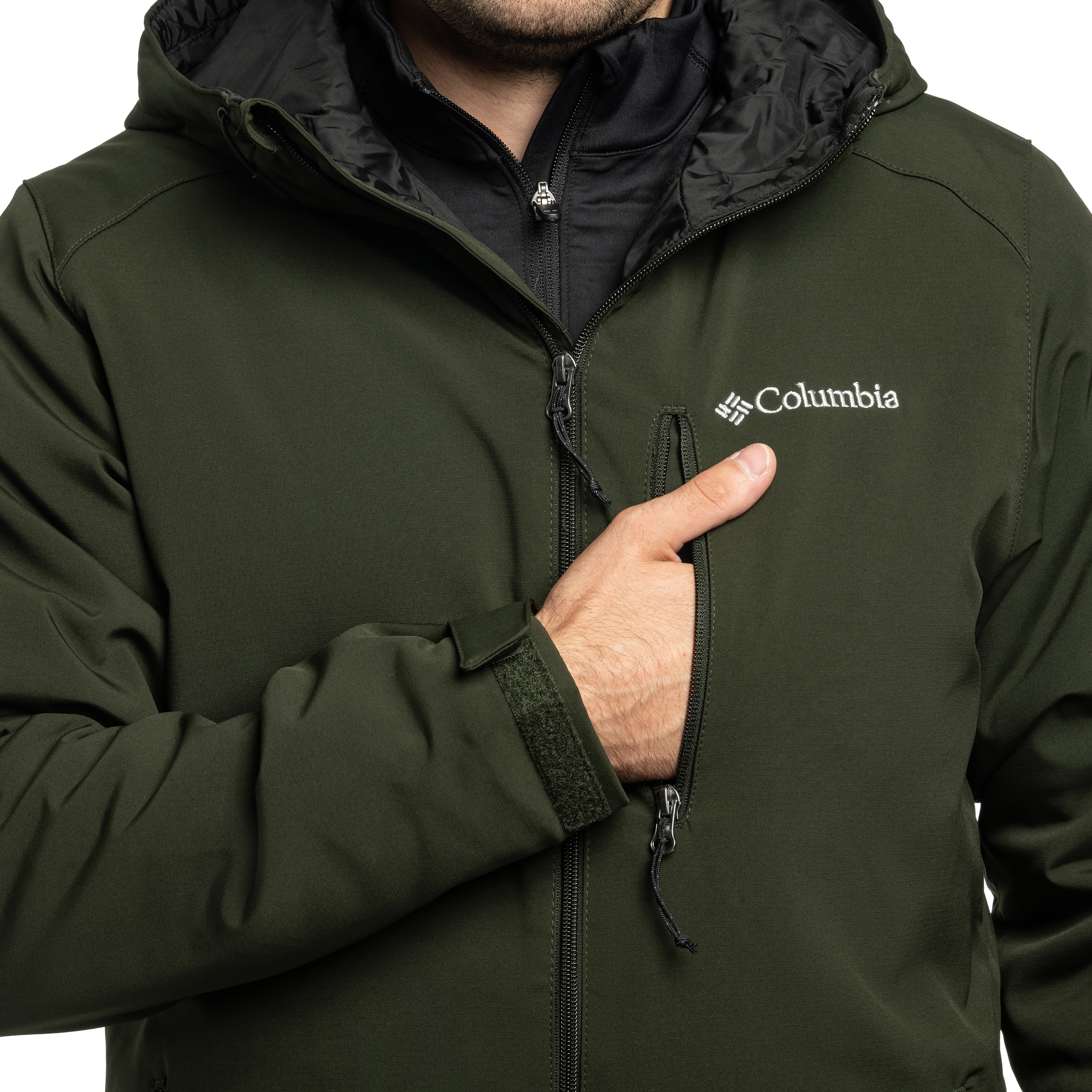 Columbia Gate Racer II Softshell-takki - Greenscape
