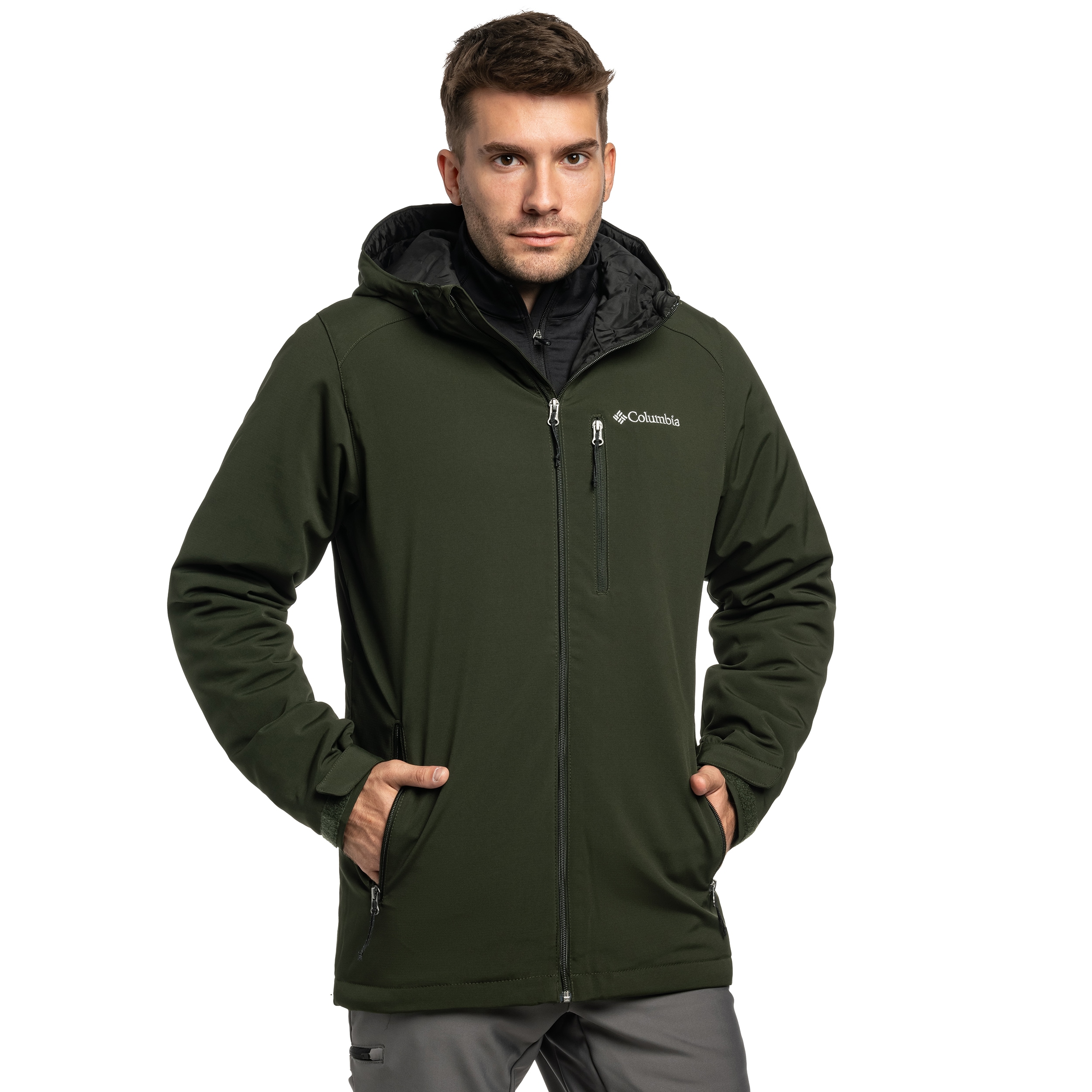 Columbia Gate Racer II Softshell-takki - Greenscape