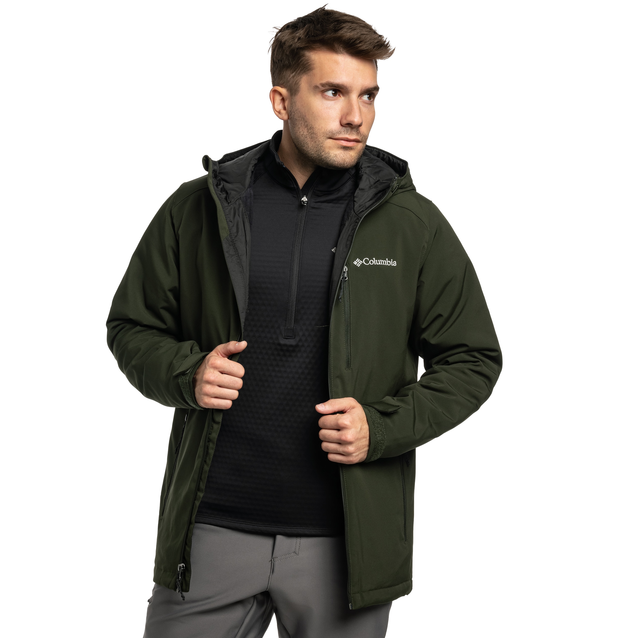 Columbia Gate Racer II Softshell-takki - Greenscape