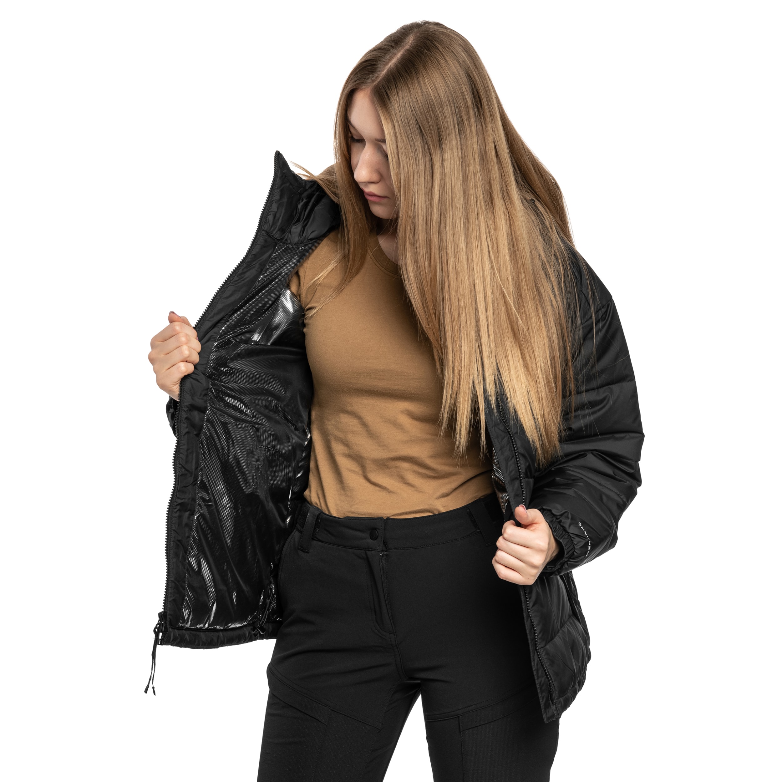Columbia Pike Lake III Hooded -naisten takki - Black