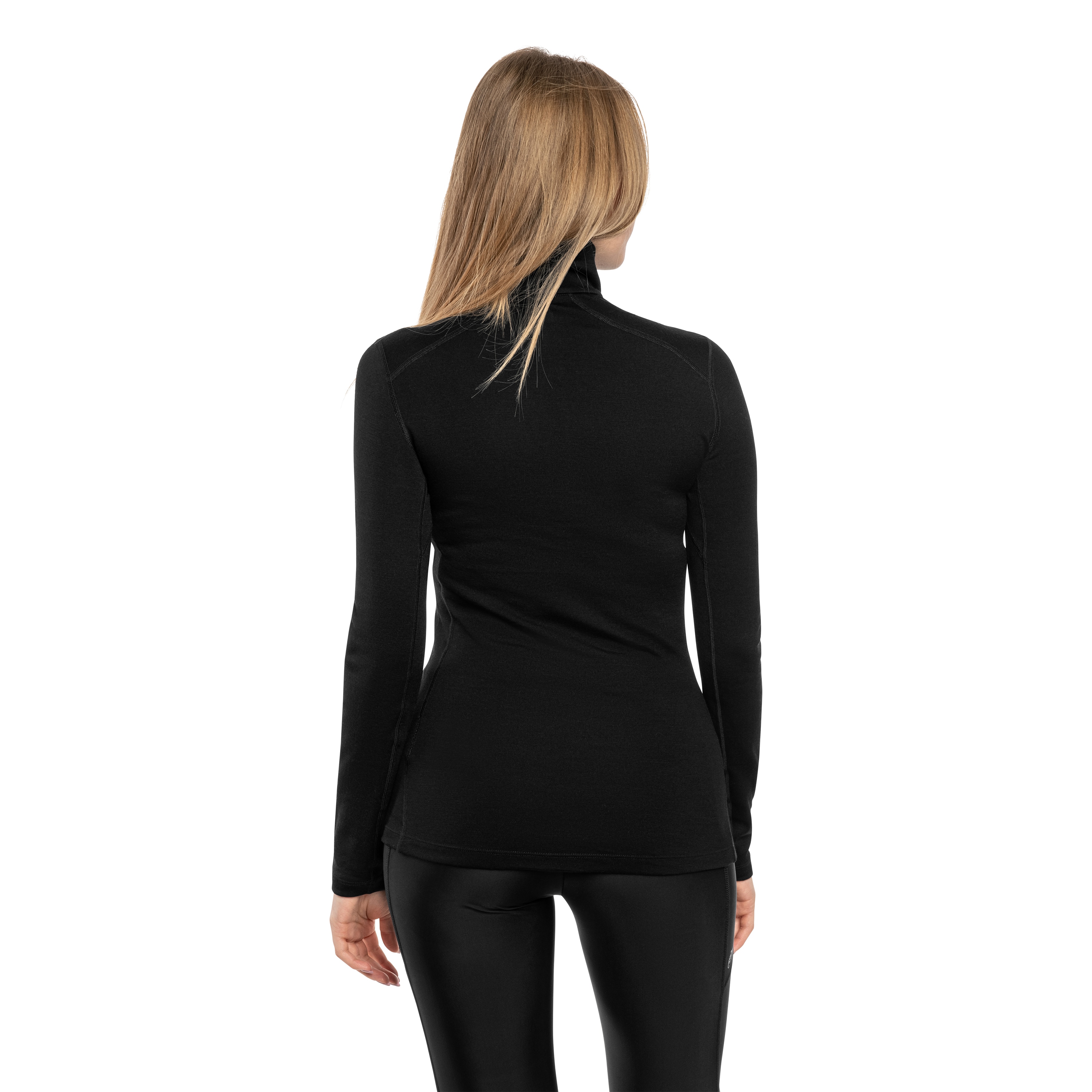 Icebreaker 260 Tech Half-Zip Naisten Lämpöpaita - Black