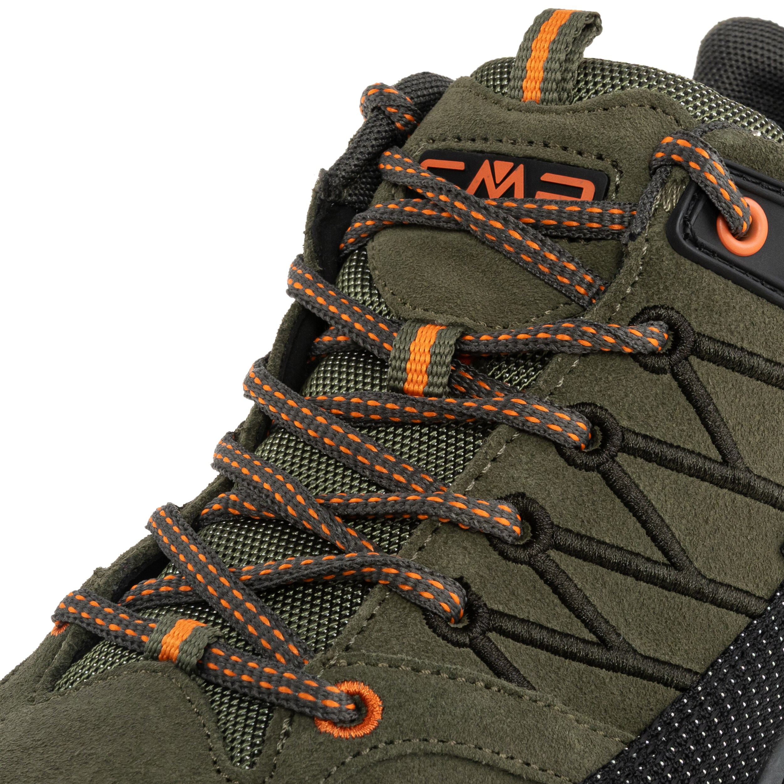 CMP Rigel Low Waterproof Vaelluskengät - Olive/Flame