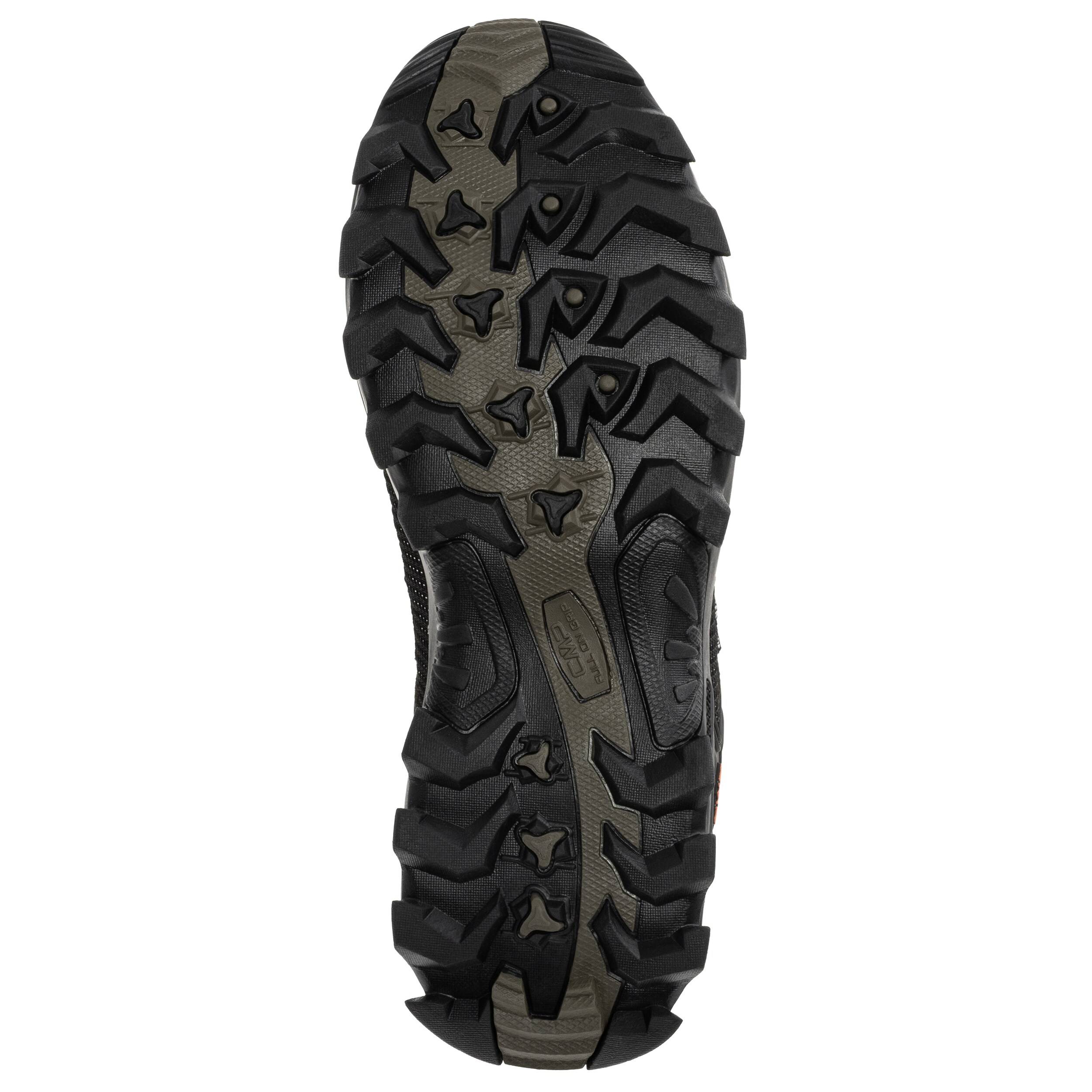 CMP Rigel Low Waterproof Vaelluskengät - Olive/Flame