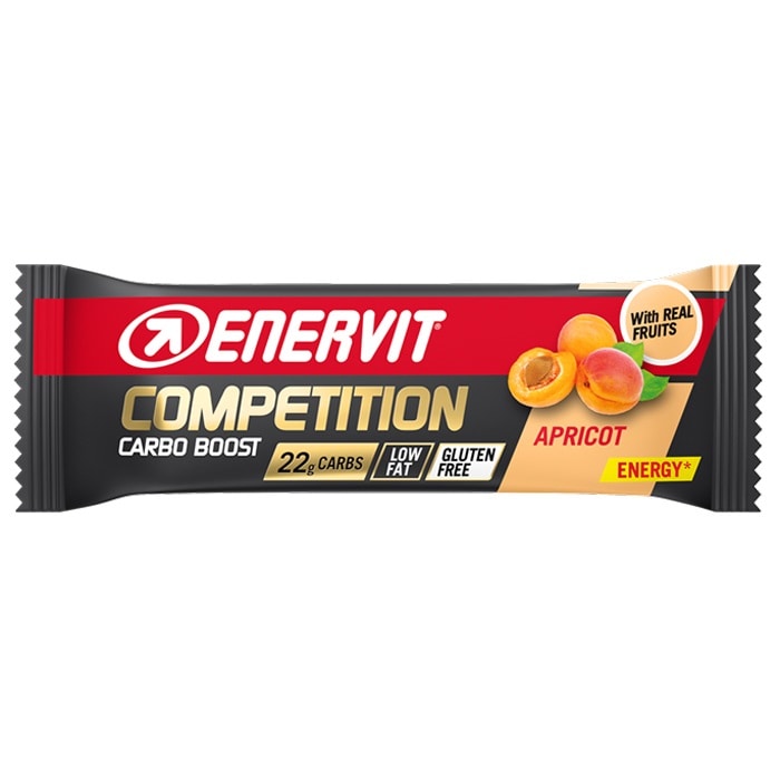 Enervit Sport Competition Bar Energiapatukka 3 x 30 g - Banaani-vanilja/Aprikoosi/Appelsiini
