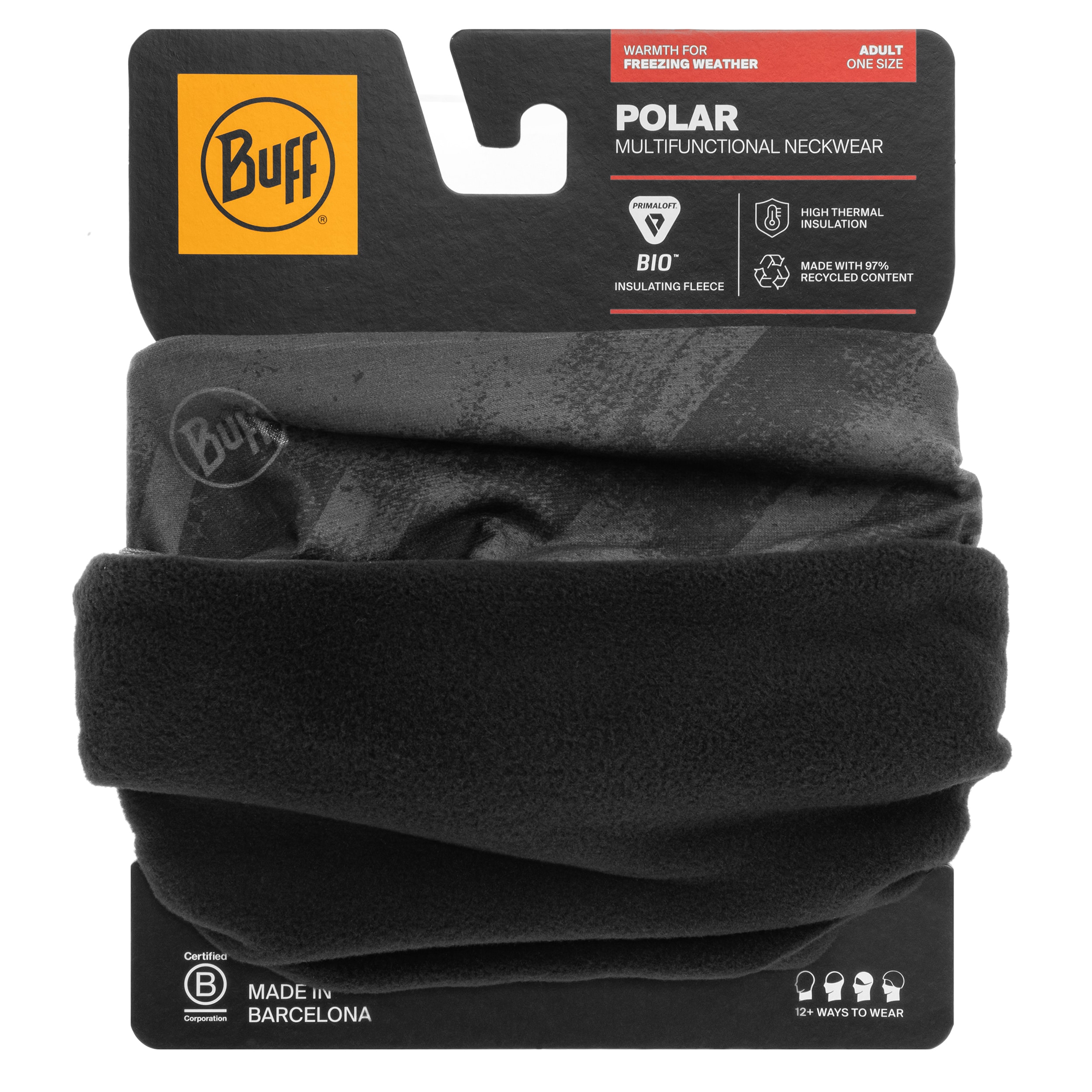 Buff Polar suojahuivi - Rabey Grey
