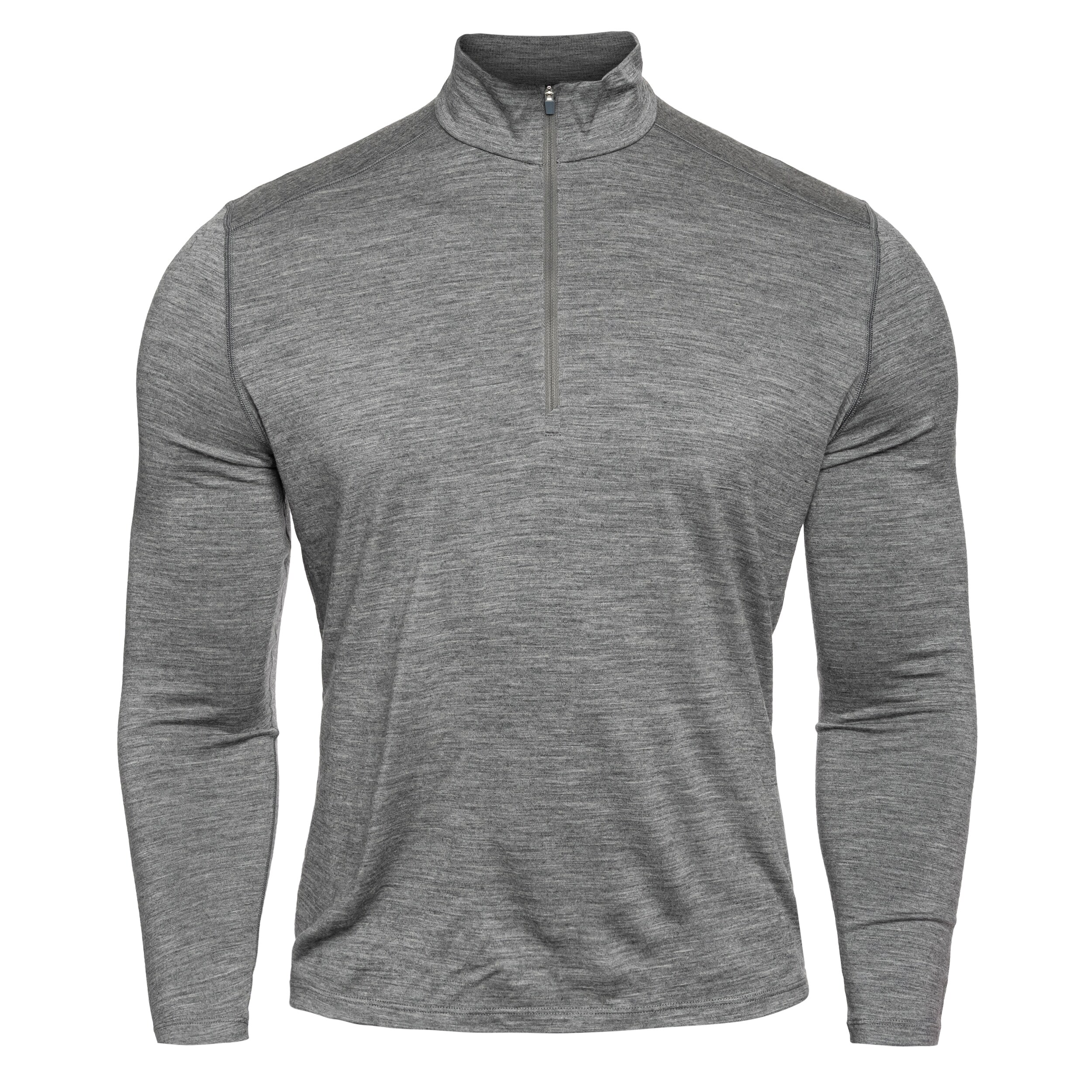 Icebreaker Merino 200 Oasis Long Sleeve Half Zip Termopaita - Gritstone Heather