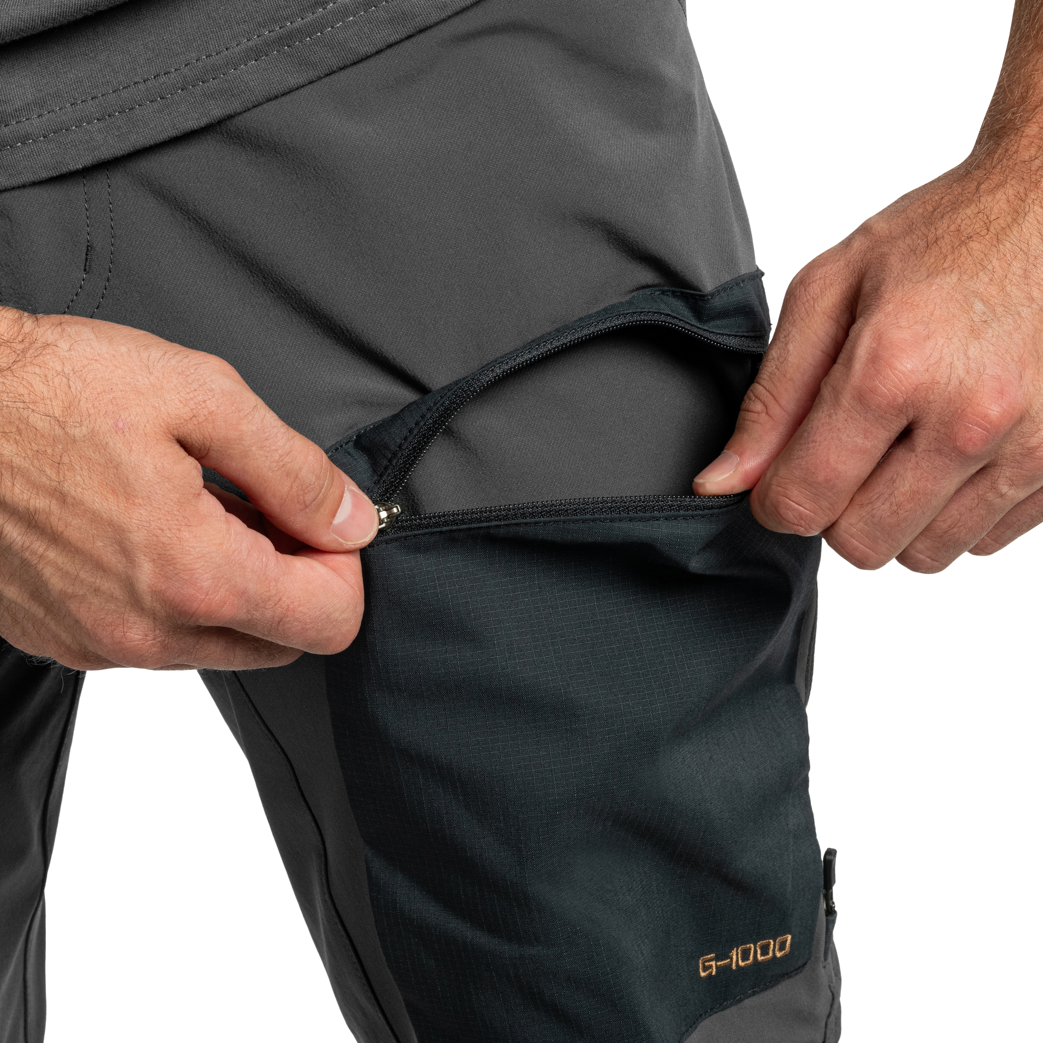 Fjallraven Keb Agile Housut - Basalt/Iron Grey