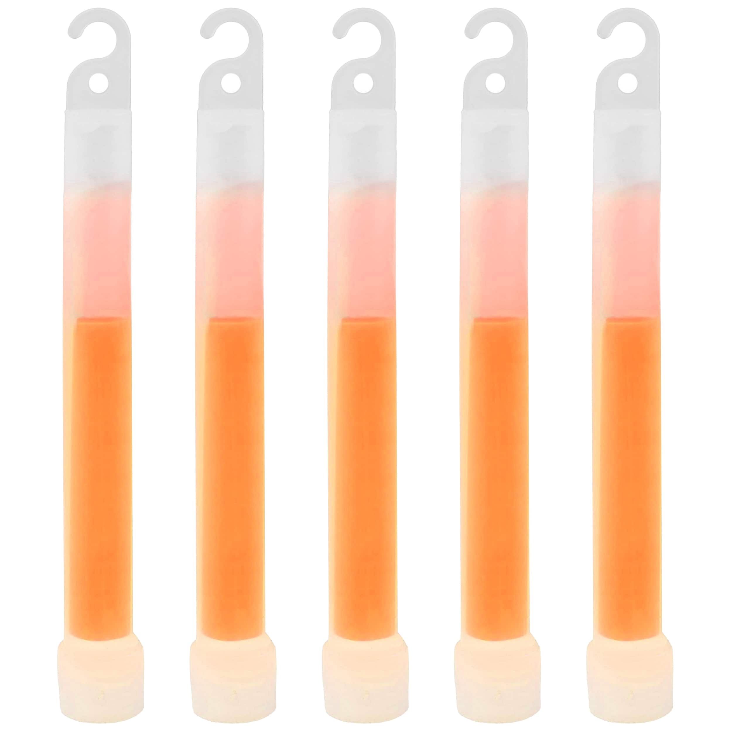 Mil-Tec Lightstick kemiallinen valotikku 5 kpl - Orange