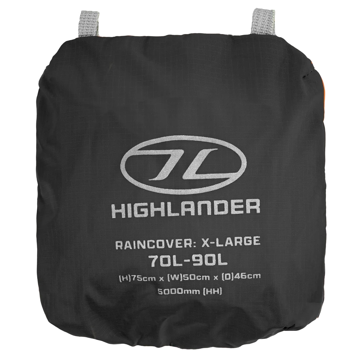 Highlander Outdoor Duck’s Back Raincover Extra Large 70-90 l Reppu vedenpitävä suojus - Black