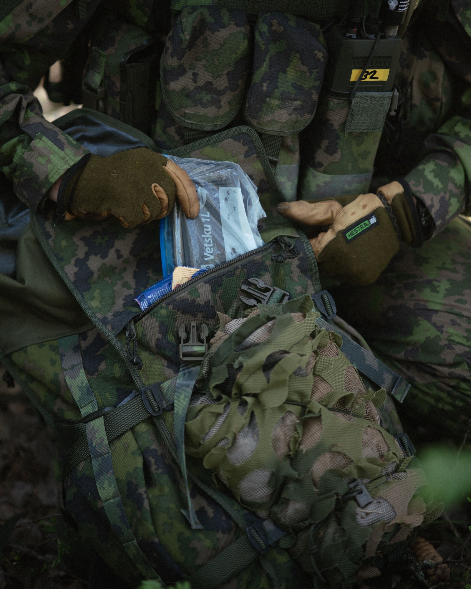 Savotta Kahakka Reppu 25 l - M05 Finnish Woodland Camo