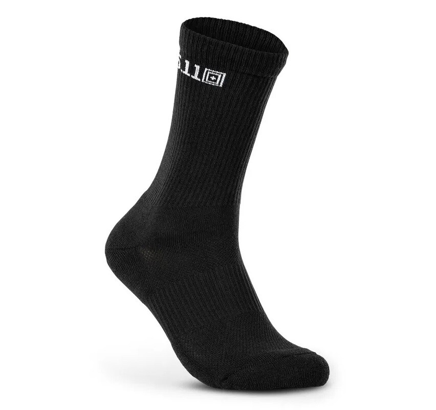 5.11 Duty Ready Basic Crew Sukat 4 paria - Black