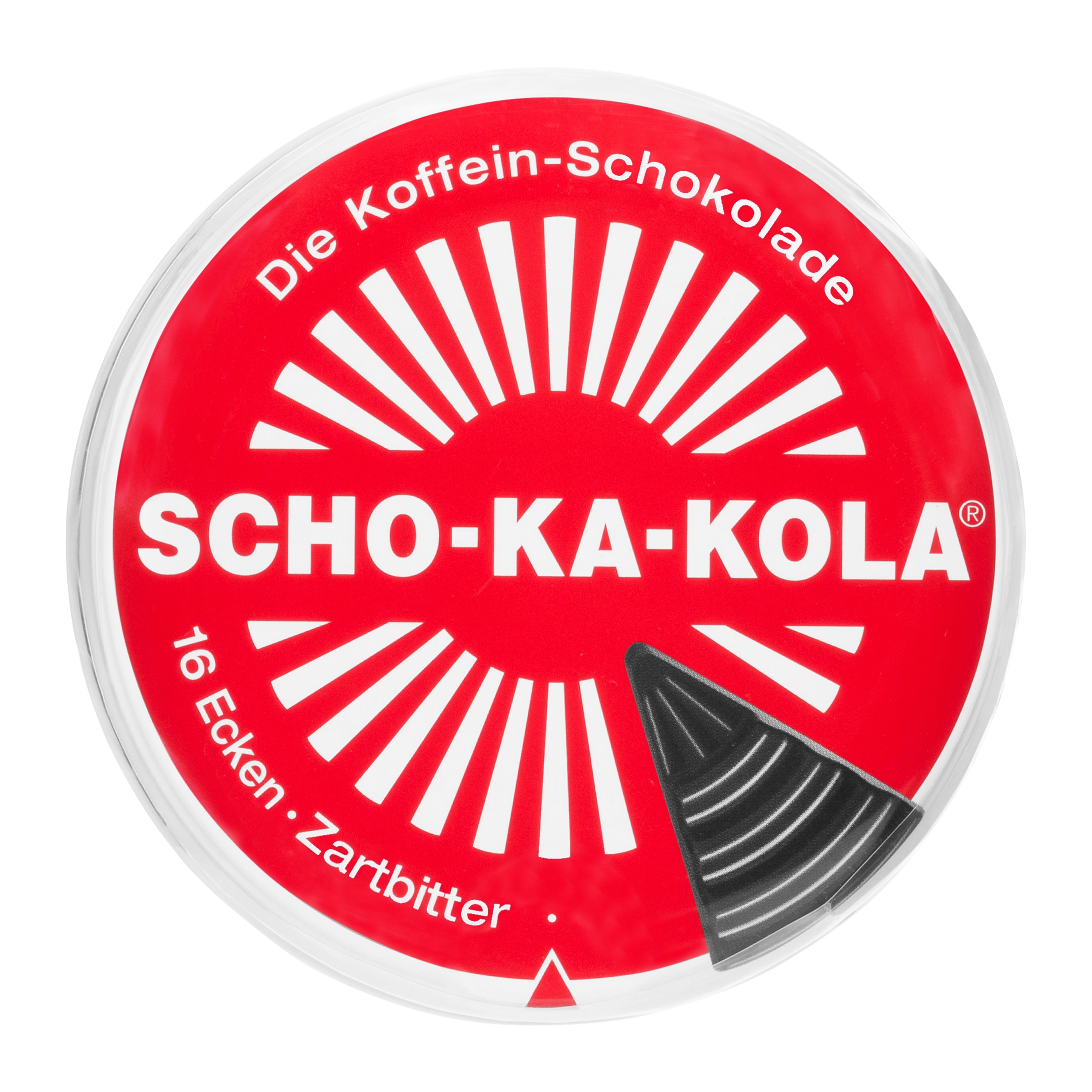 Scho-Ka-Kola Tumma Suklaa Kofeiinilla 2 kpl