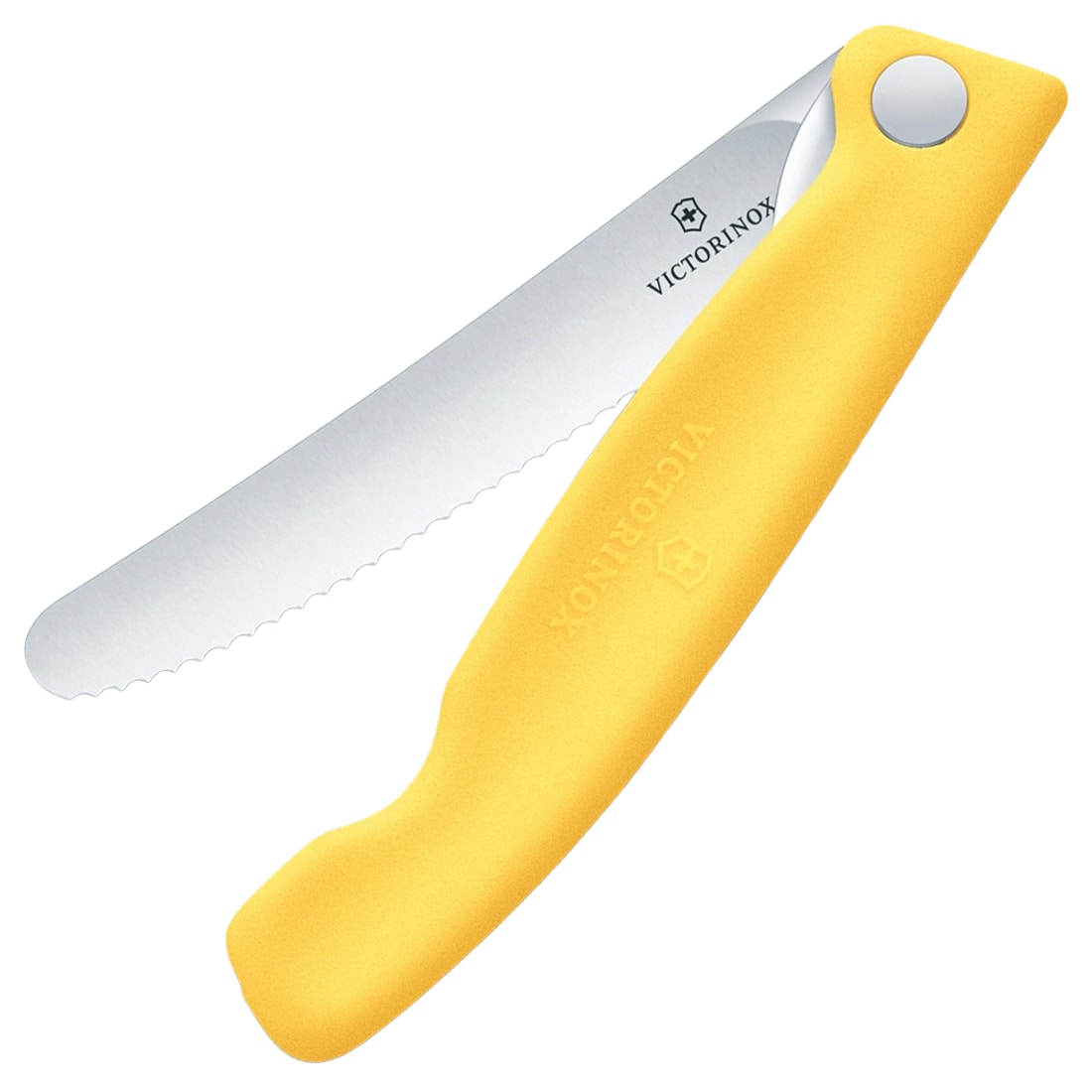 Victorinox Picnic Swiss Classic Taitettava Keittiöveitsi - Yellow
