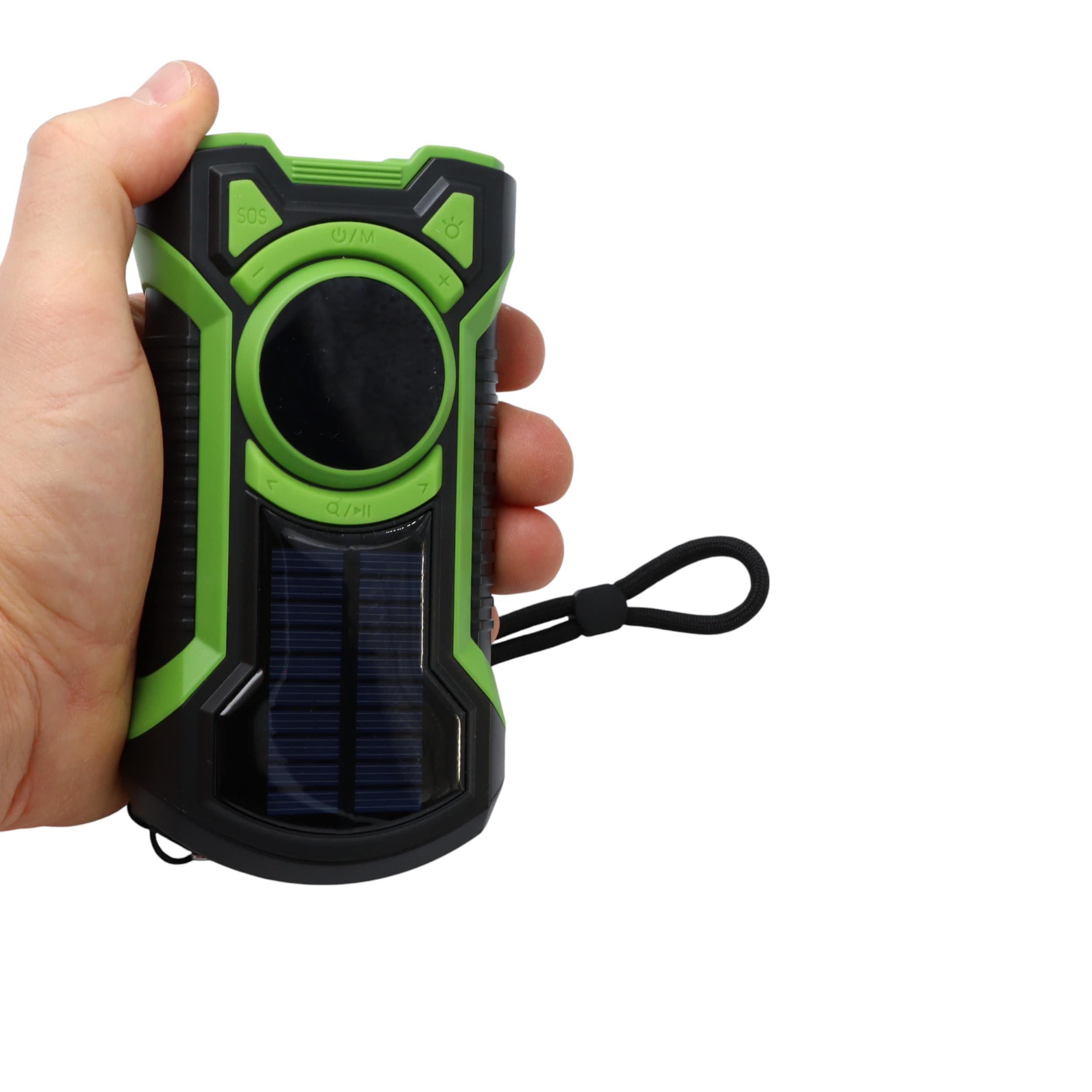 JB Tacticals JB-07 Hätätilaradio - Green
