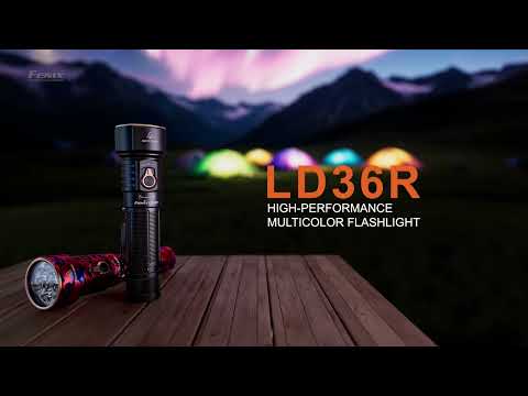 Fenix LD36R Black Taskulamppu 3600 lumenia