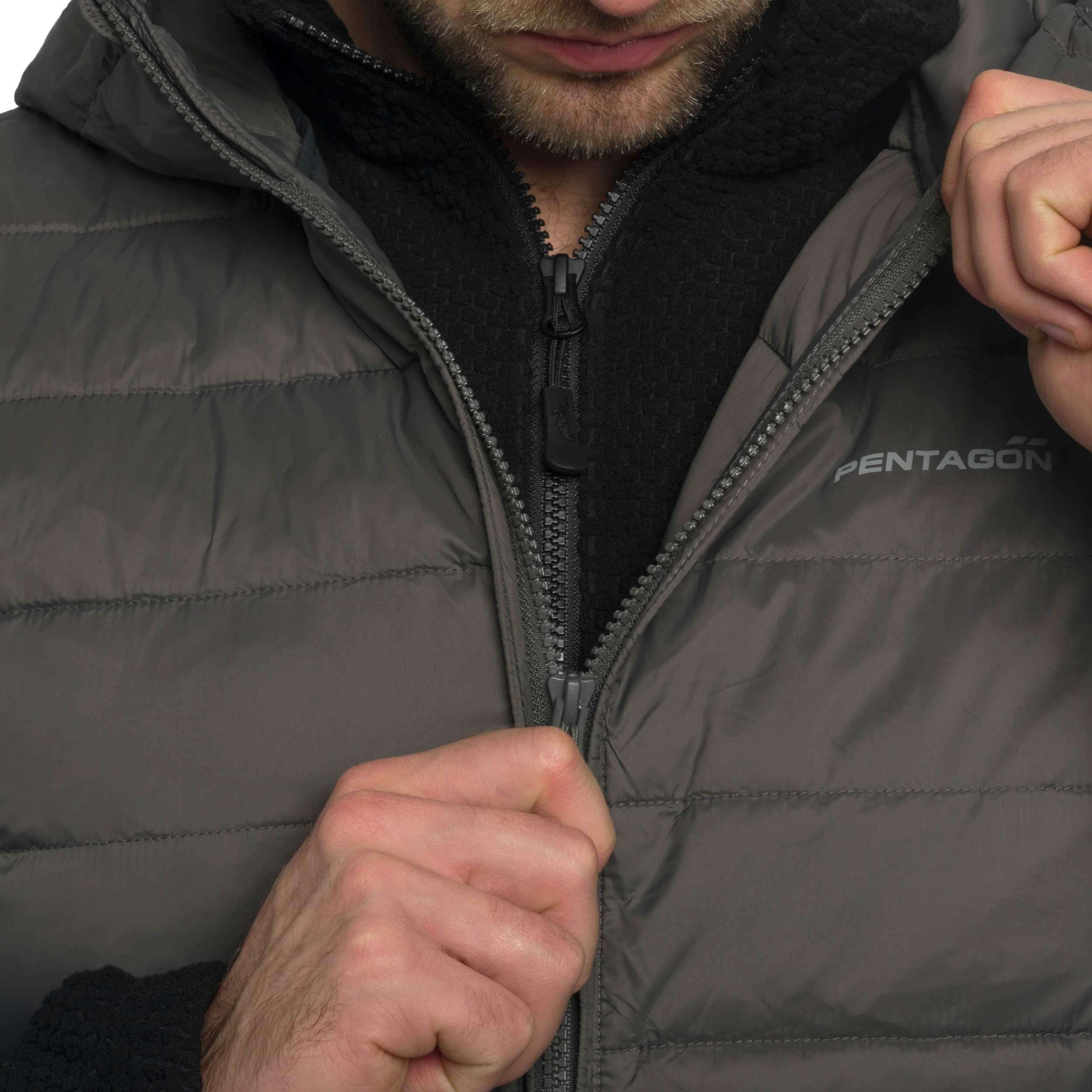 Pentagon Aurora Hood Vest 2.0 Hihaton liivi - Cinder Grey