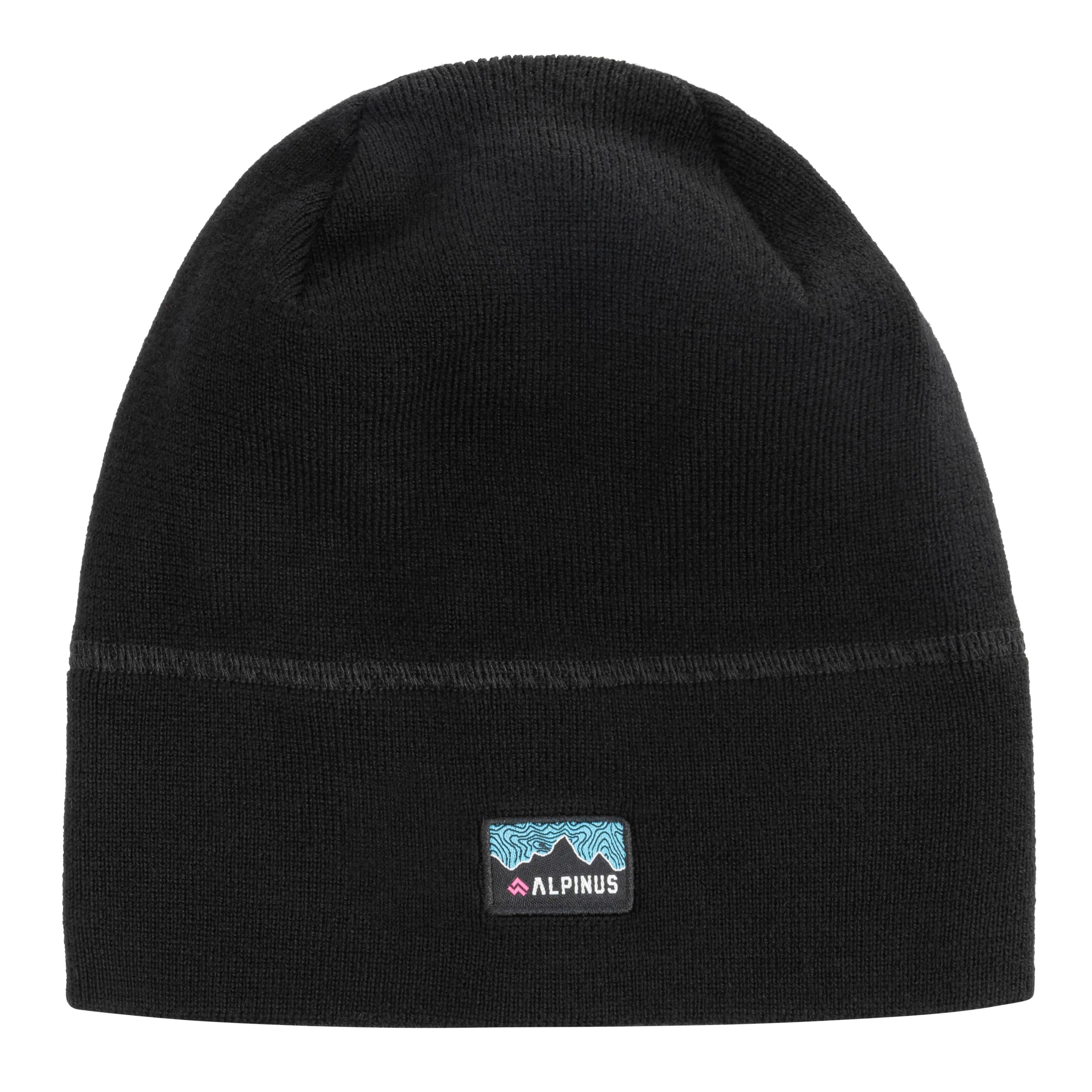 Alpinus Merino Bleik Pipo - Black