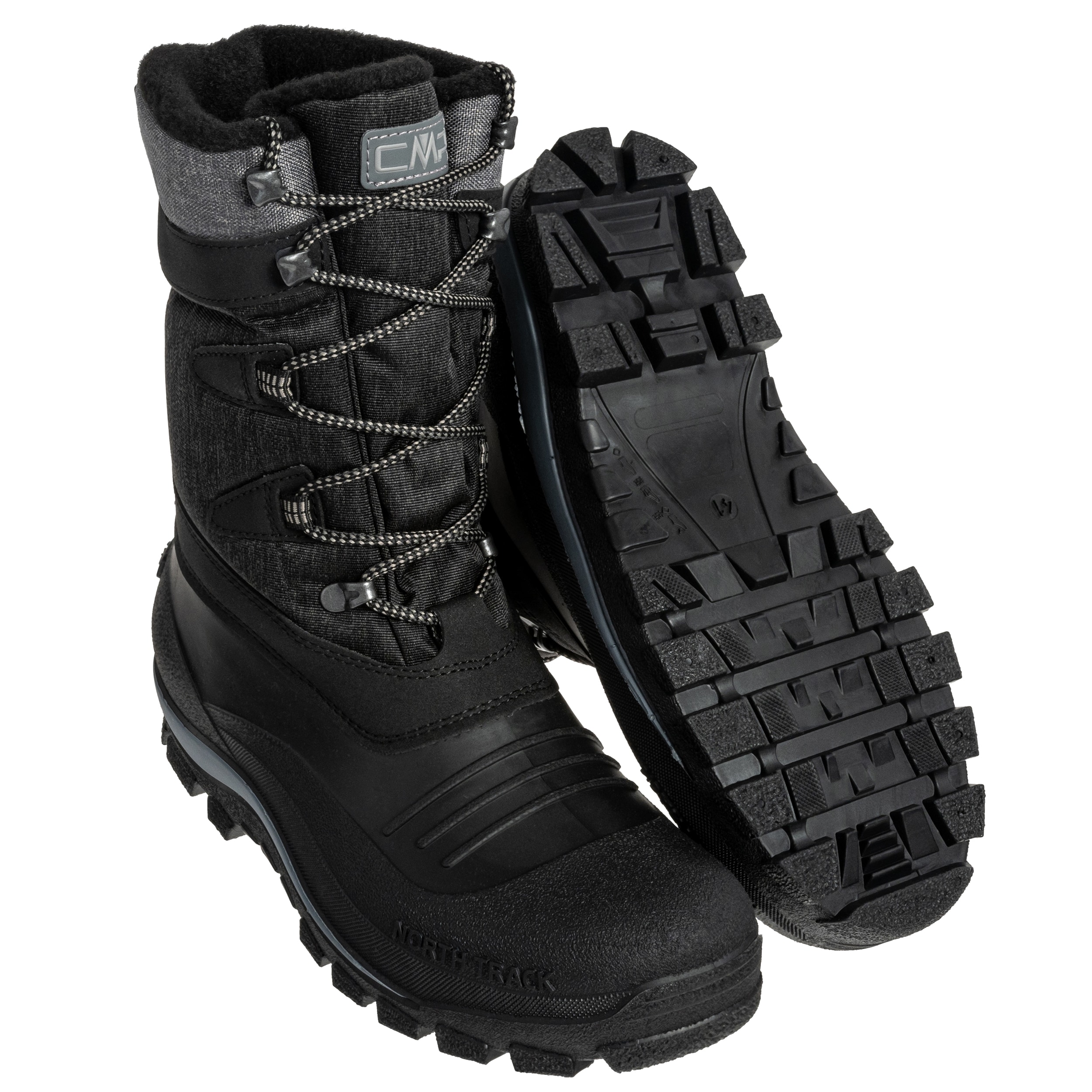 CMP Nietos Talvikengät - Black Melange