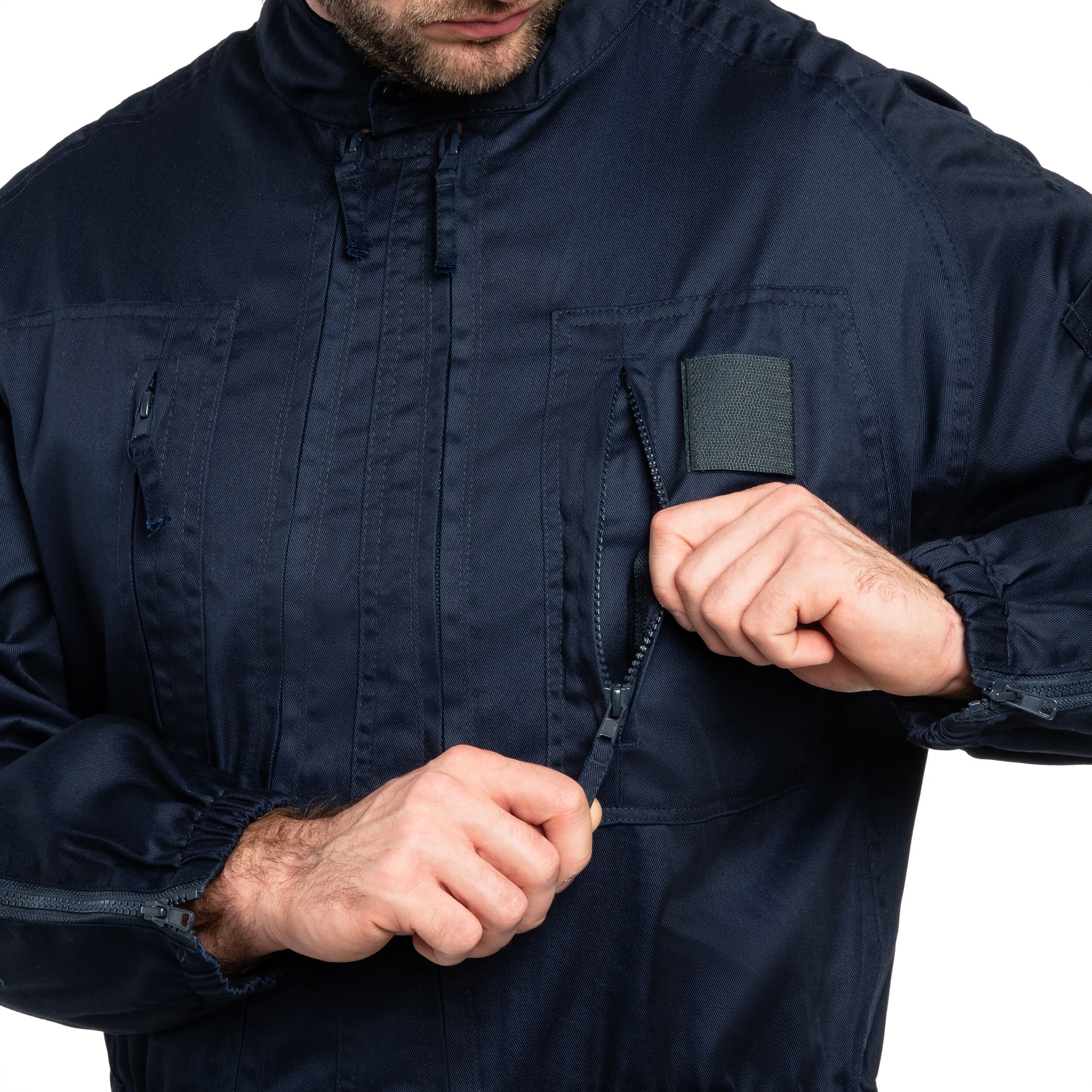 Brandit Flight Suit Haalari - Navy Blue