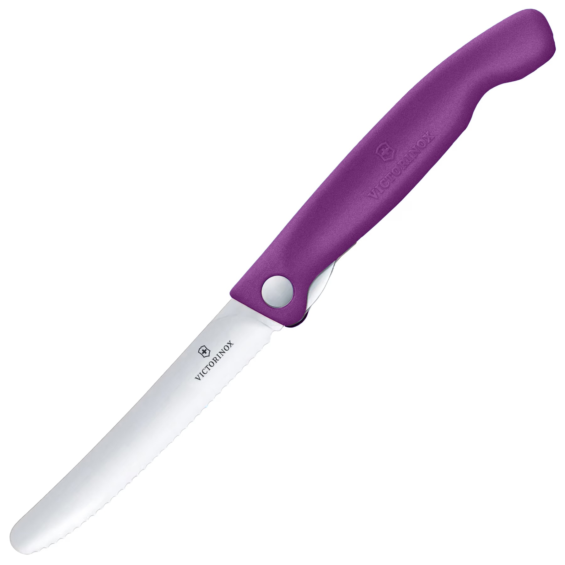 Victorinox Picnic Swiss Classic Taittuva Keittiöveitsi - Purple