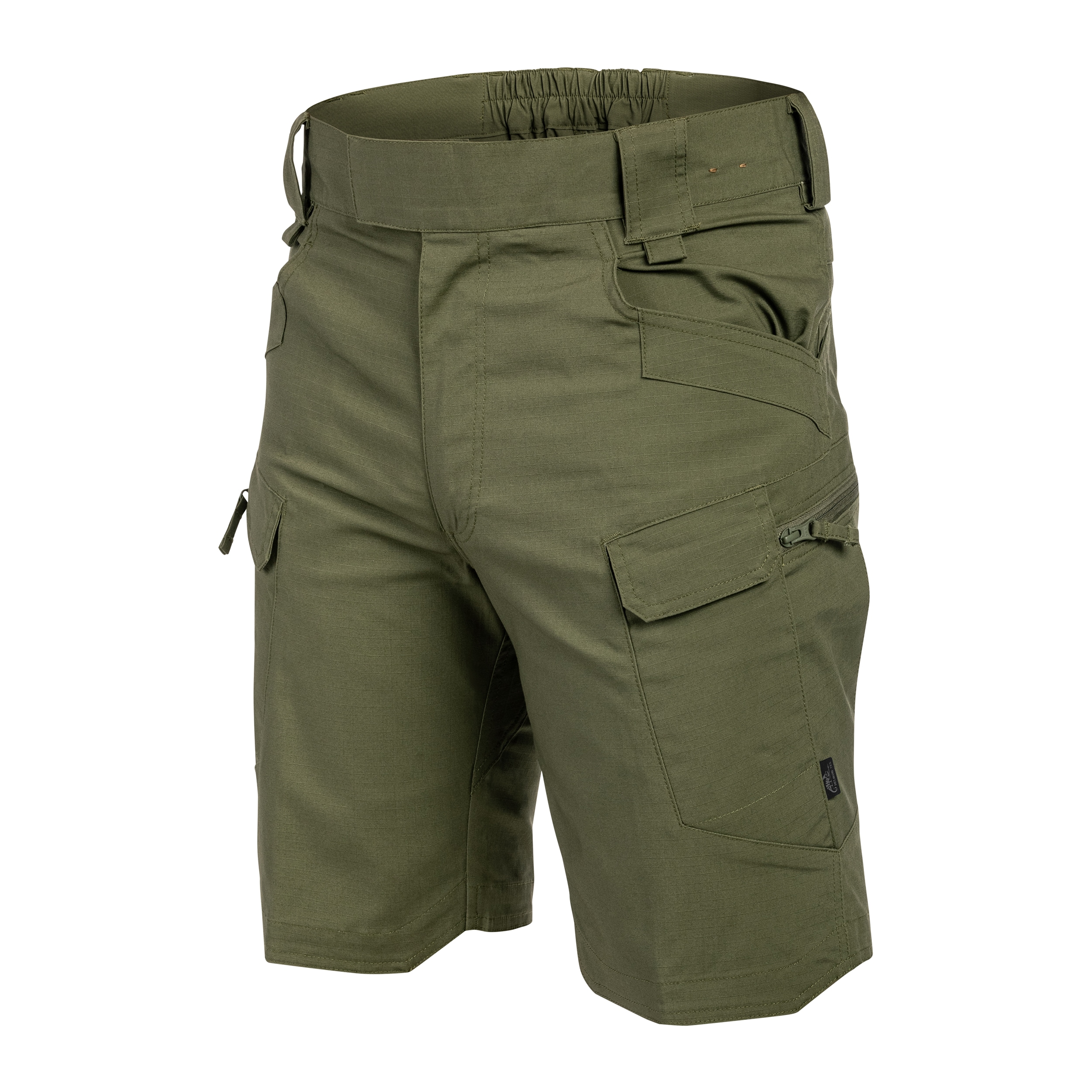 Helikon-Tex UTS PolyCotton Stretch Rip-Stop 8.5'' Shorts - Olive Green