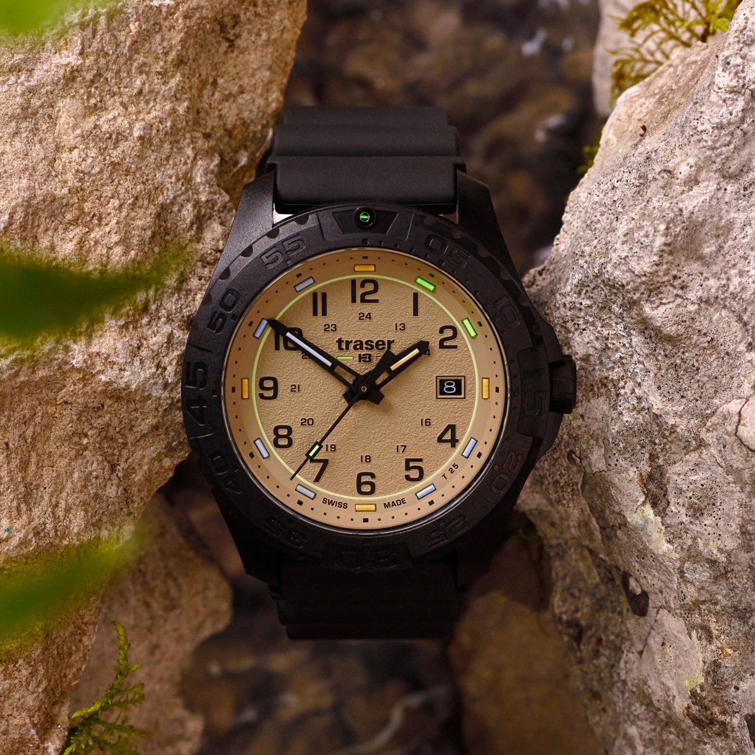Traser P96 Outdoor Pioneer RS - Sand Kello