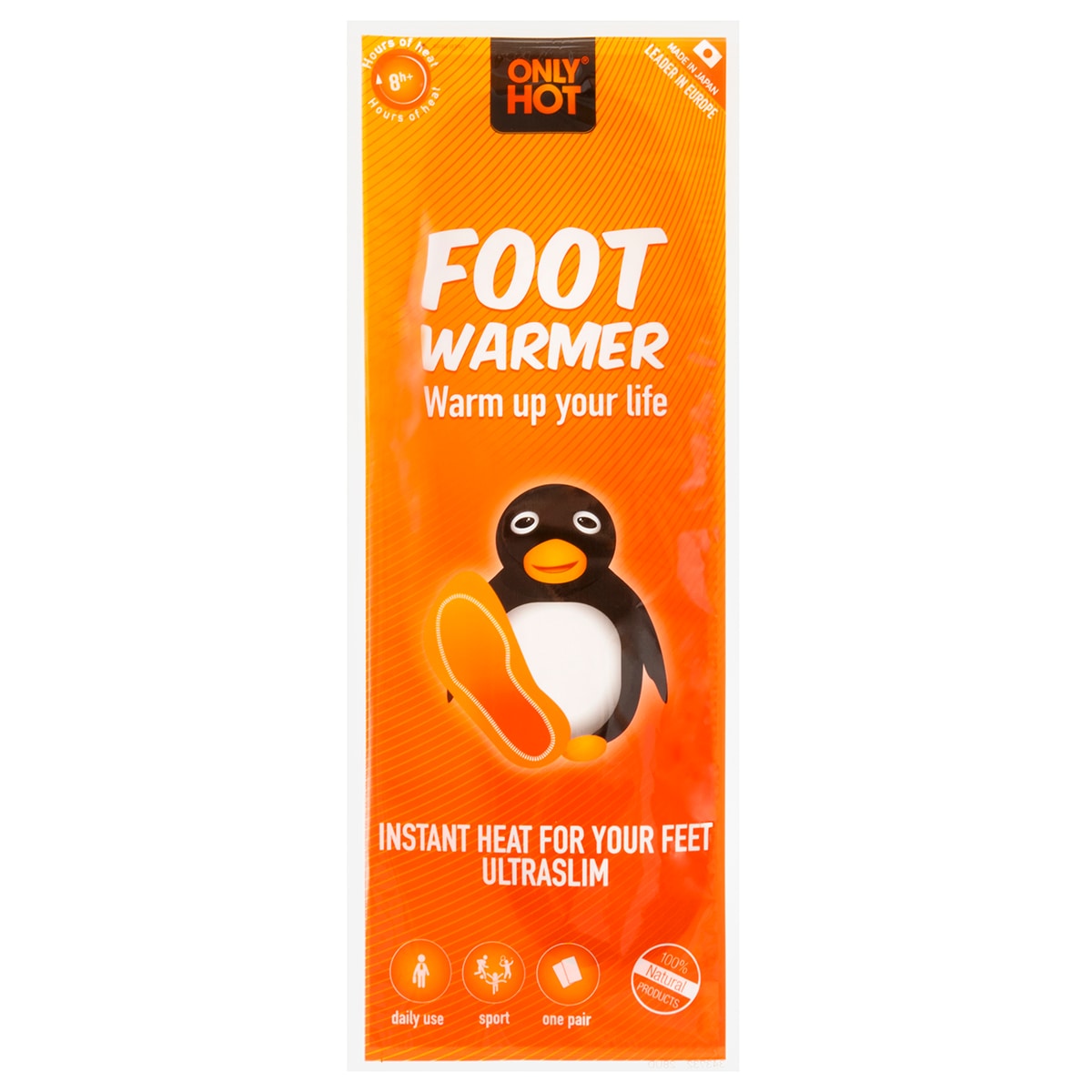 Only Hot Foot Warmer kemiallinen jalkojenlämmitin 3 kpl