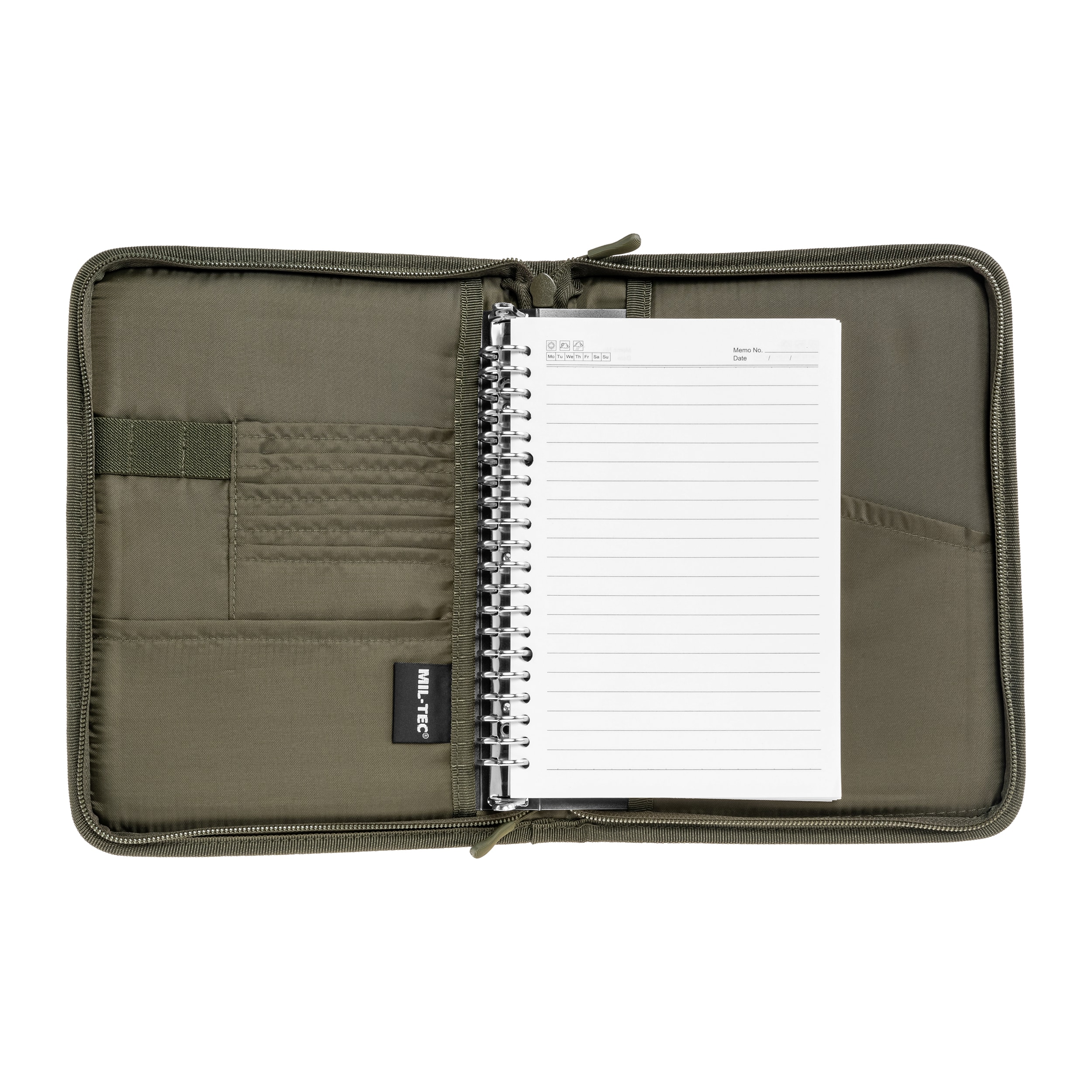 Mil-Tec Hextac Tactical Medium muistikirja - Olive