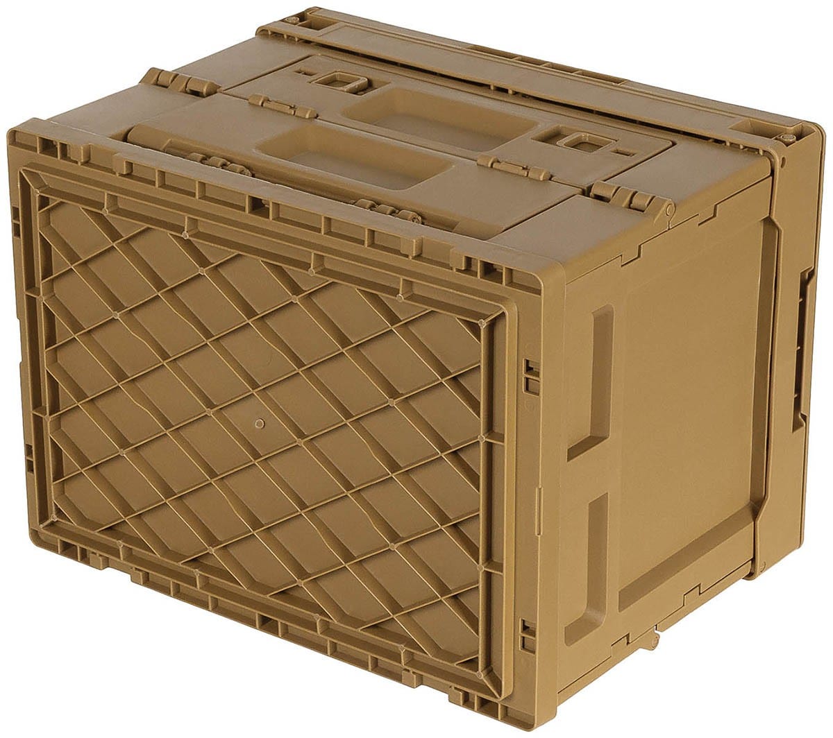 MFH Taitettava Kuljetuslaatikko 20 l - Khaki