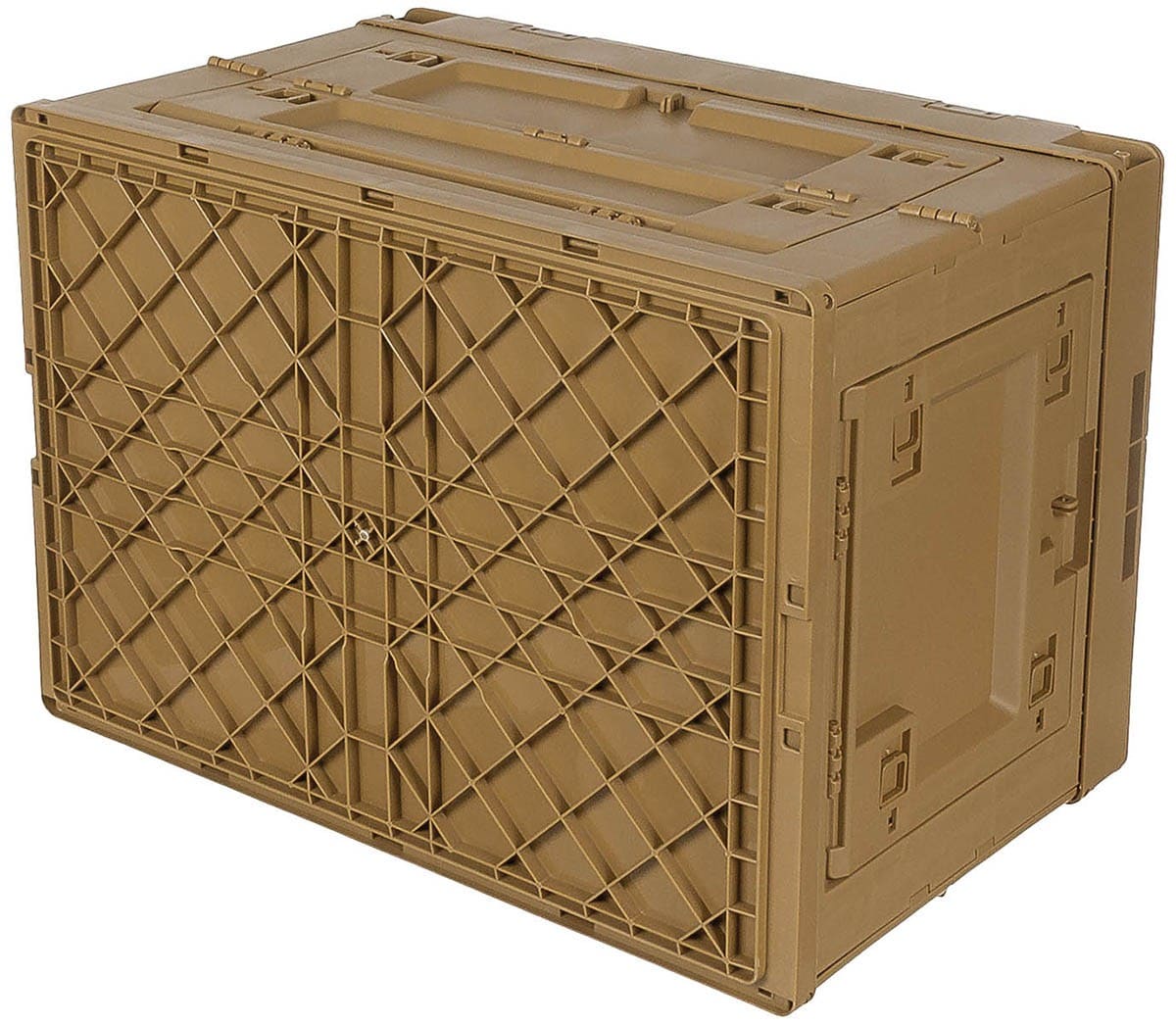 MFH Taitettava Kuljetuslaatikko 60 l - Khaki