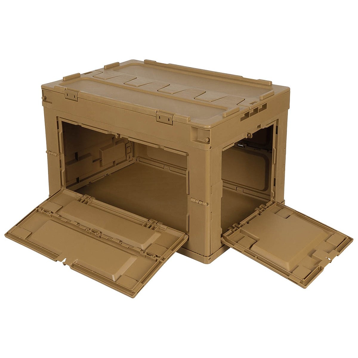 MFH Taitettava Kuljetuslaatikko 60 l - Khaki