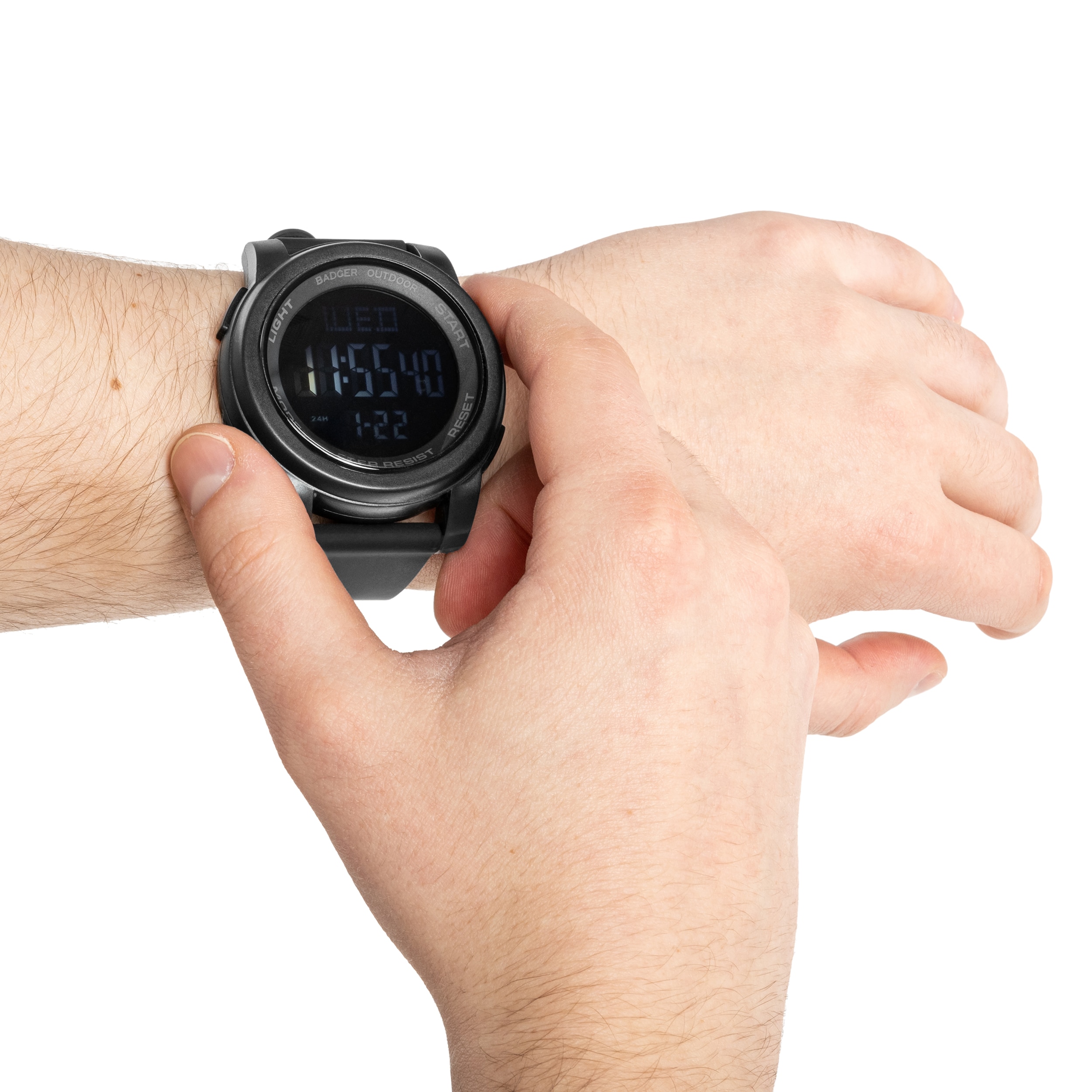 Badger Outdoor Nightmark -kello - Black