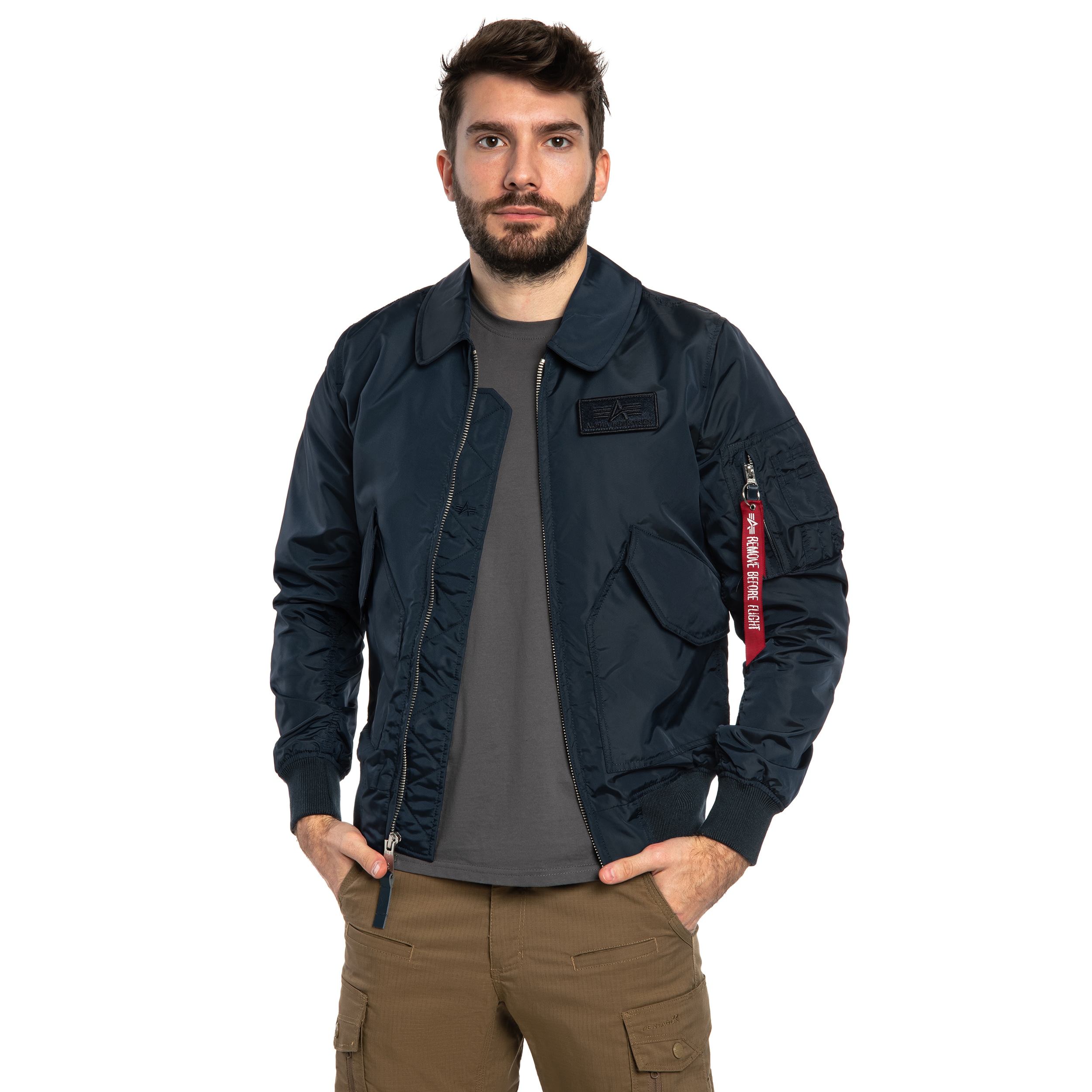 Alpha Industries CWU 36P TT Light Takki - Rep Blue