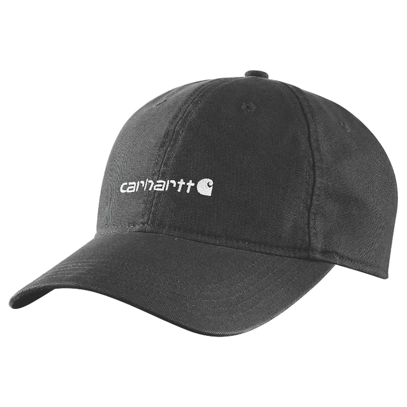 Carhartt Canvas Embroidered Graphic Lippalakki - Black