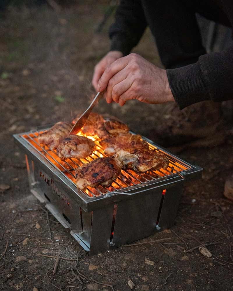 Fox Cookware Foldable BBQ Taitettava Grilli