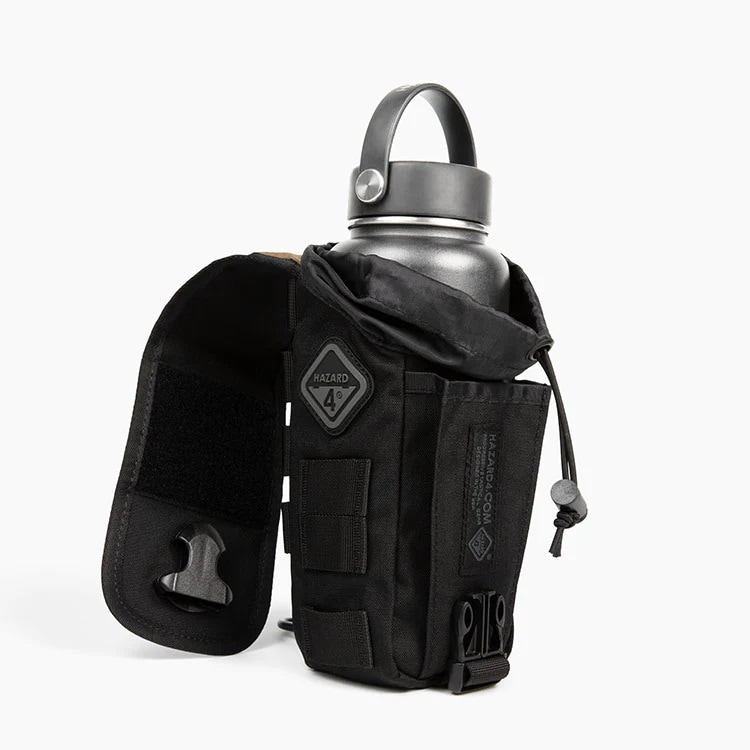 Hazard 4 Pillbox Bottle Pouch Pullosuojus - Black
