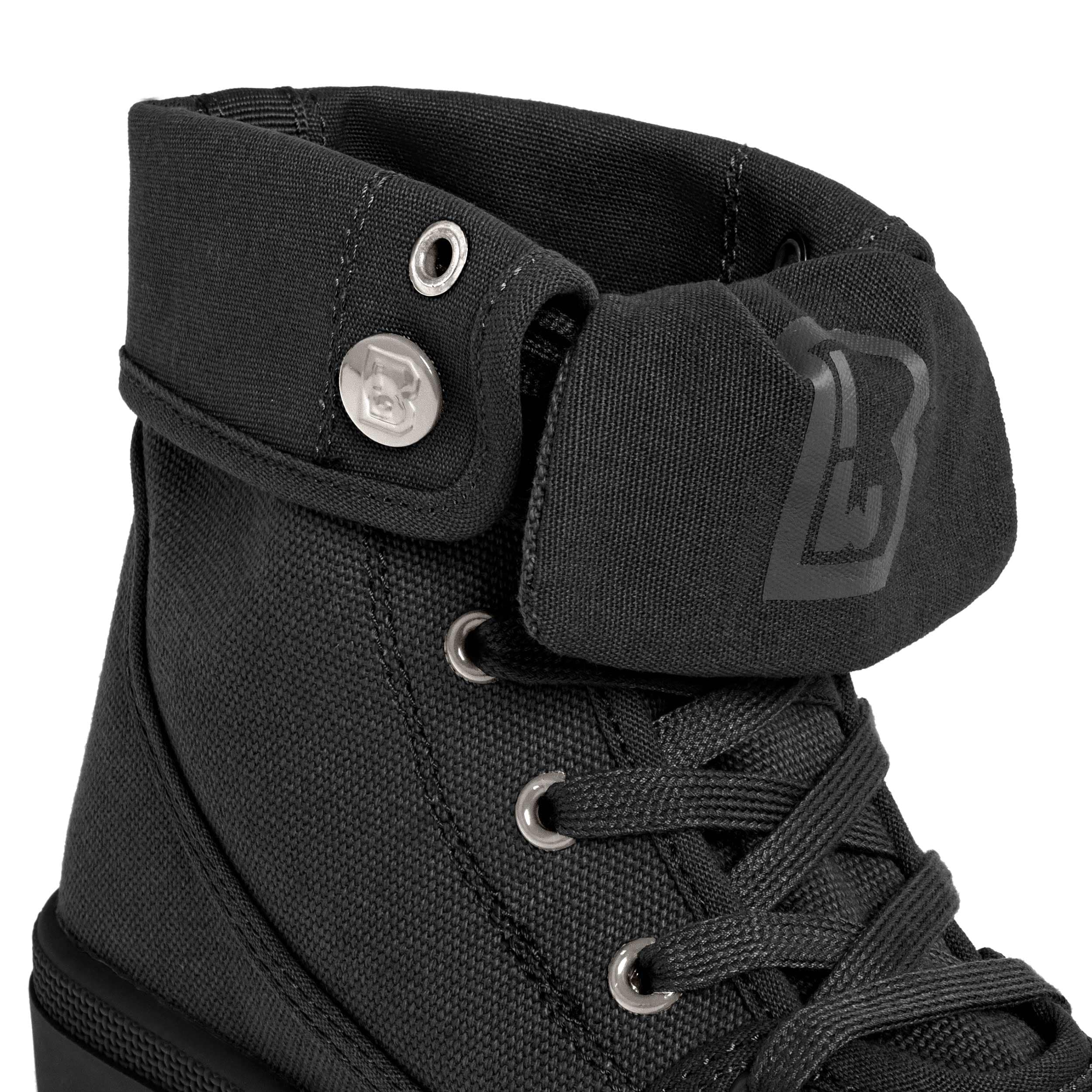 Brandit Military Canvas Sneaker High Kengät - Black