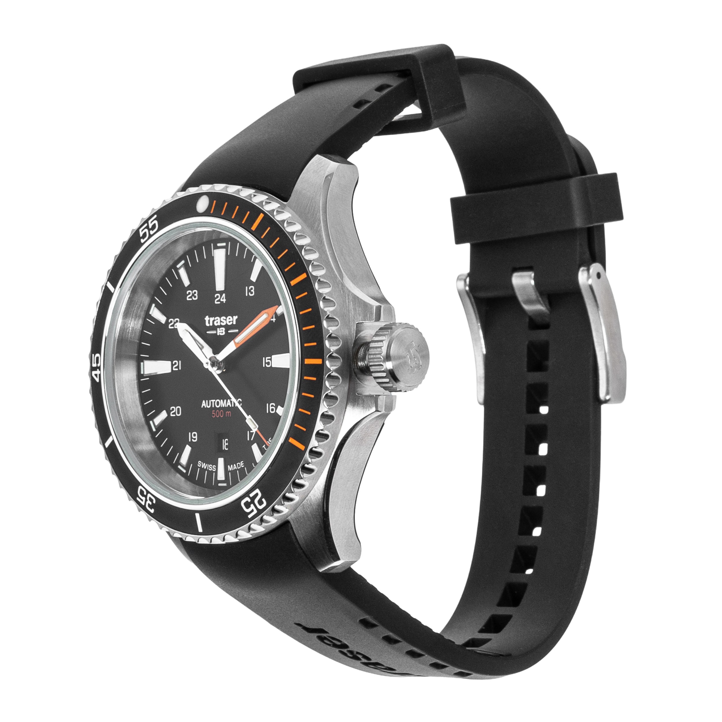 Traser P67 Diver Automatic Kellot - Black