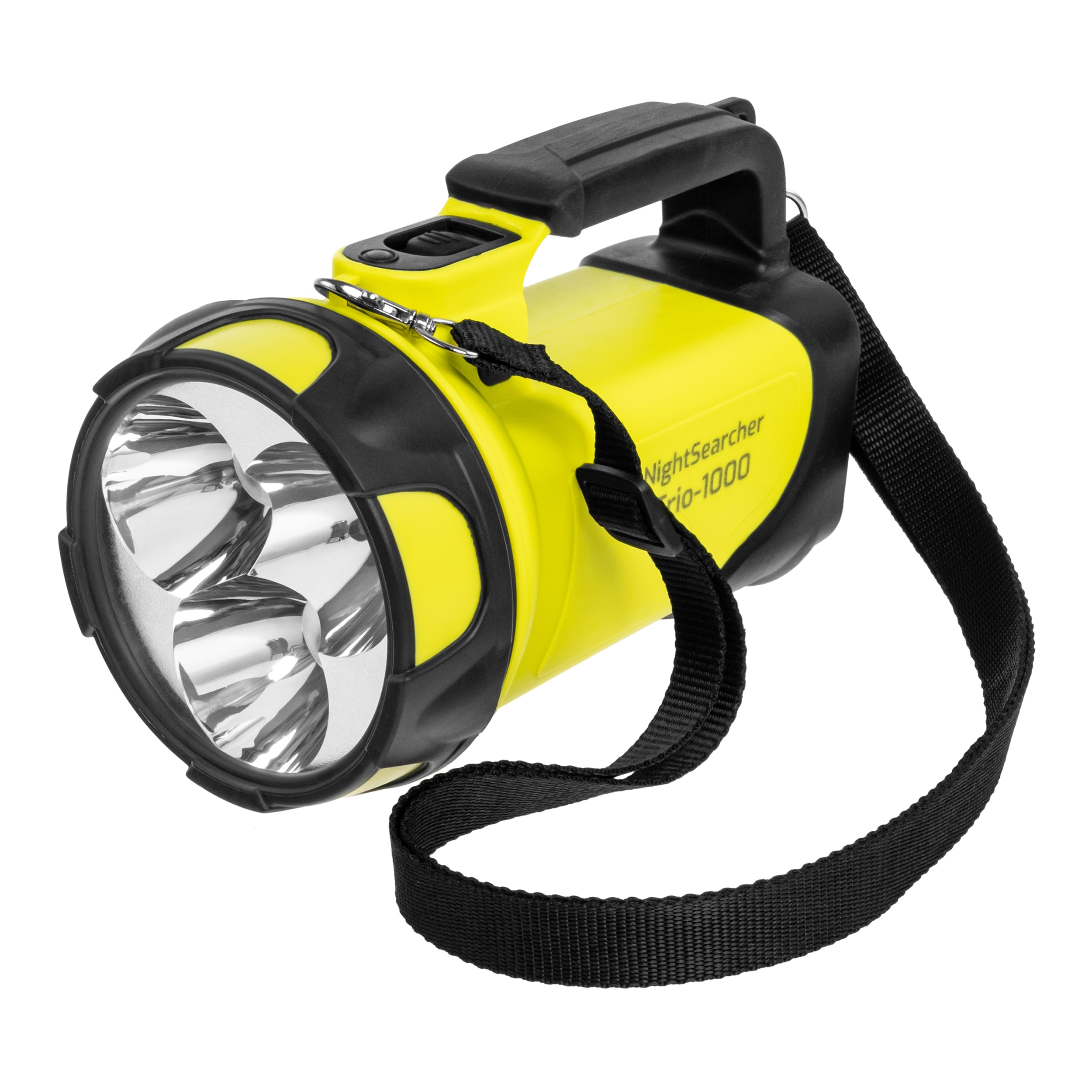 NightSearcher Trio-1000 Käsivalaisin 1000 lumens - Yellow/Grey
