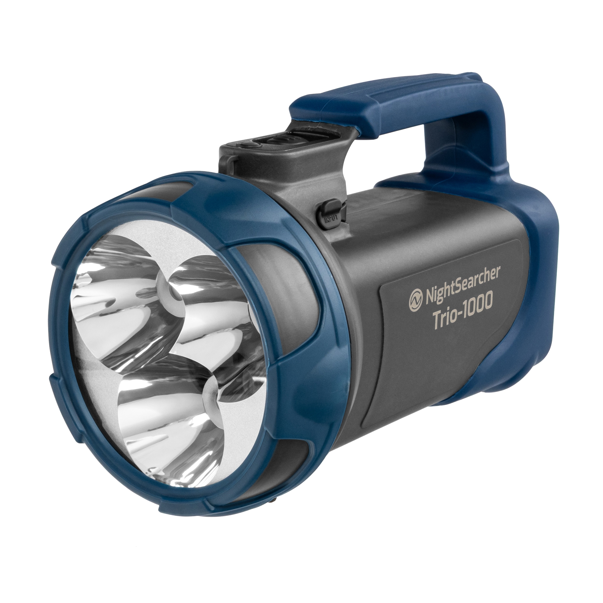 NightSearcher Trio-1000 Taskulamppu 1000 lumen - Grey/Blue