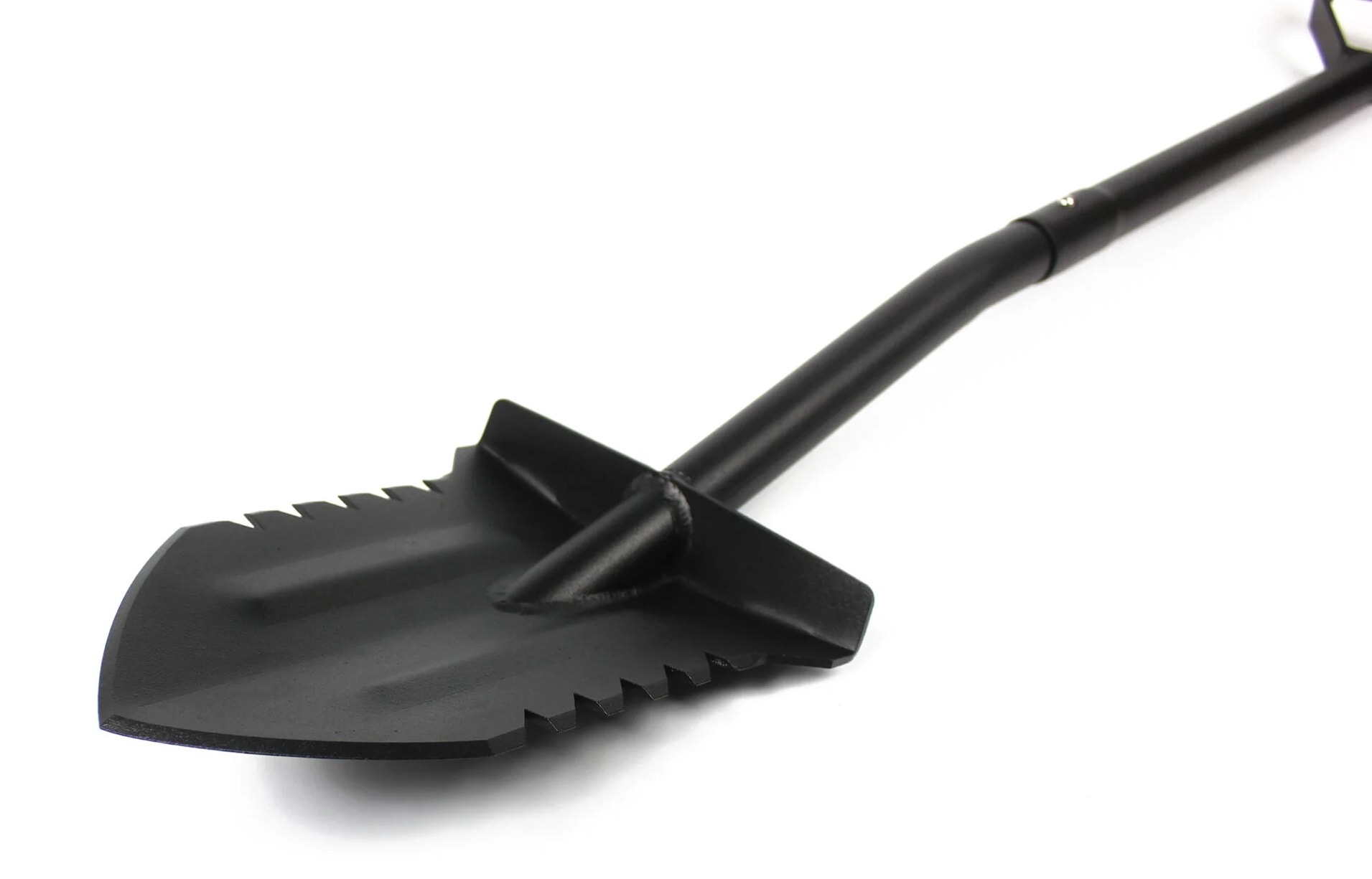 Swagier V1 Kokoontaitettava Karkaistu Lapio - Black